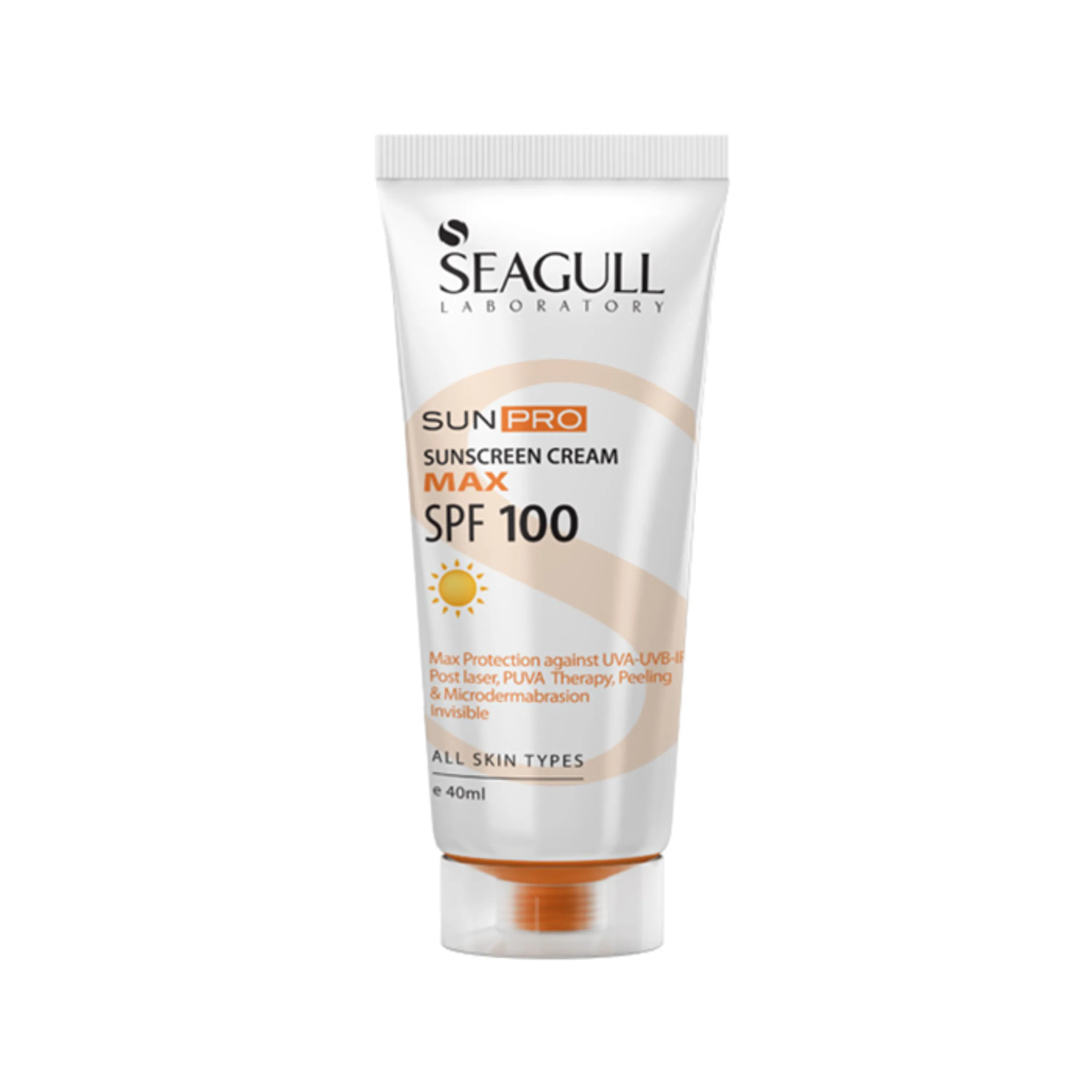کرم ضد آفتاب Seagull SPF 100 MAX کرم ضد آفتاب Seagull SPF 100 MAX