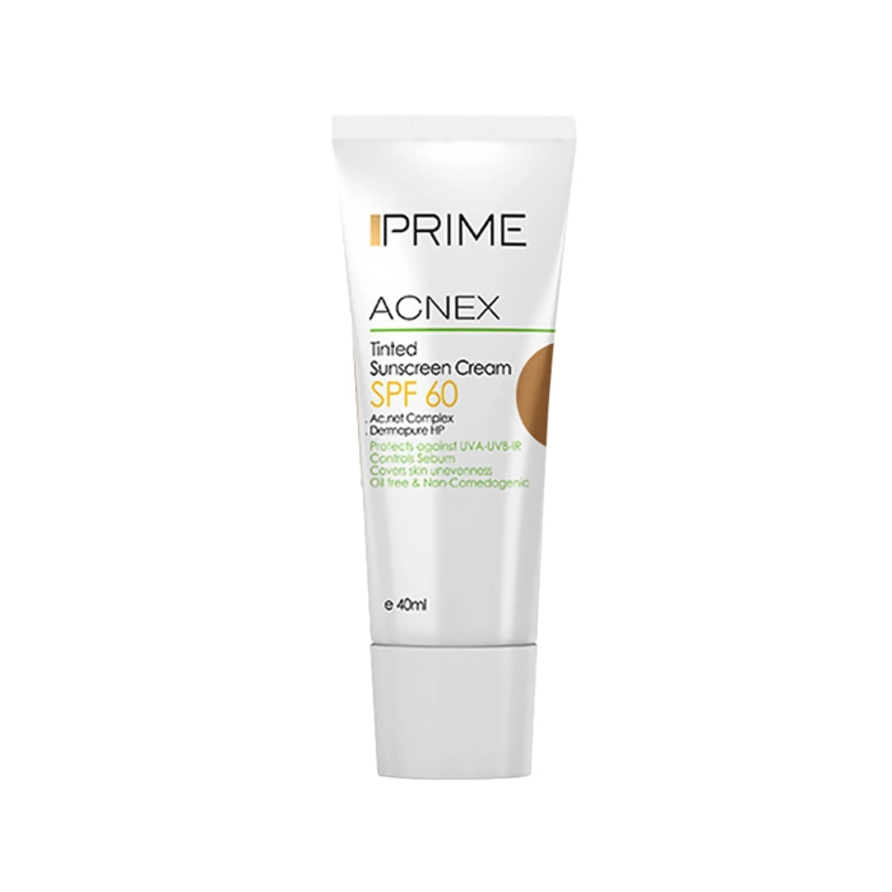 کرم ضد آفتاب رنگی فاقد چربی اکنکس Prime کرم ضد آفتاب رنگی فاقد چربی اکنکس Prime