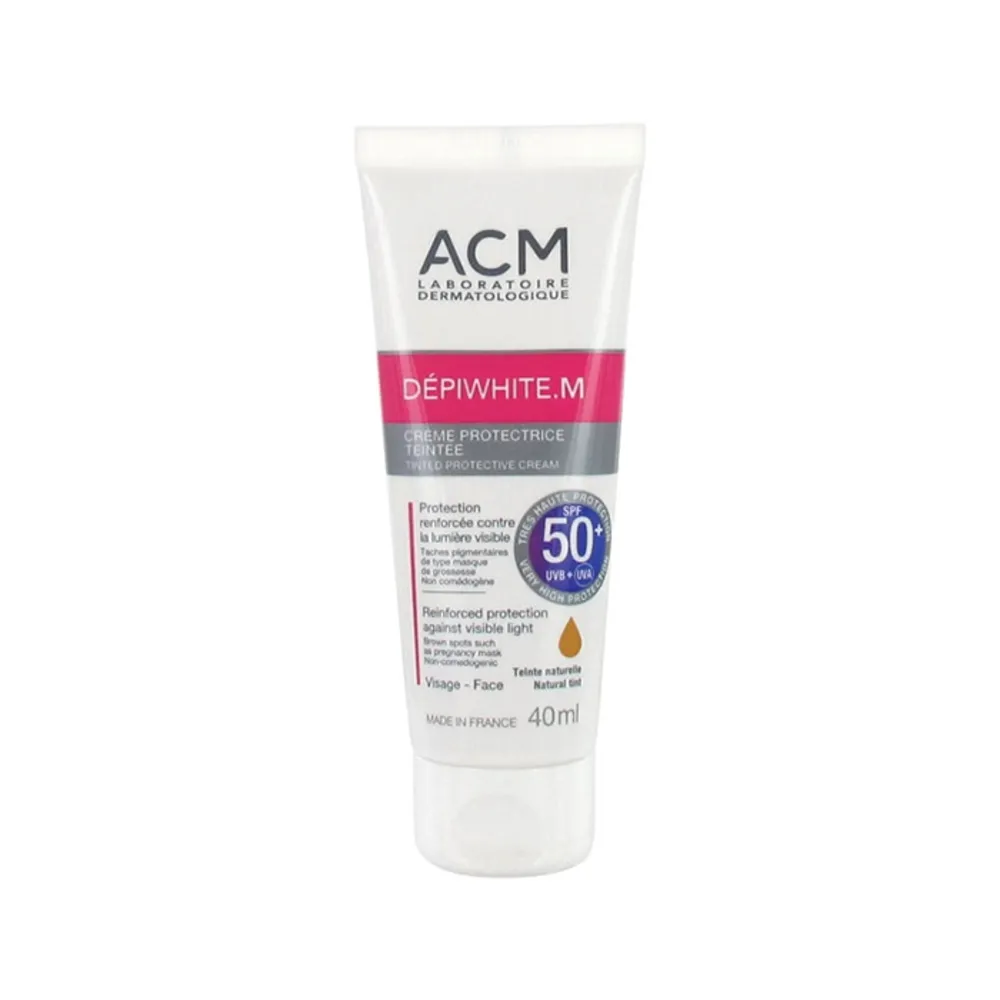 کرم ضد آفتاب رنگی دپی وایت ام ACM SPF 50