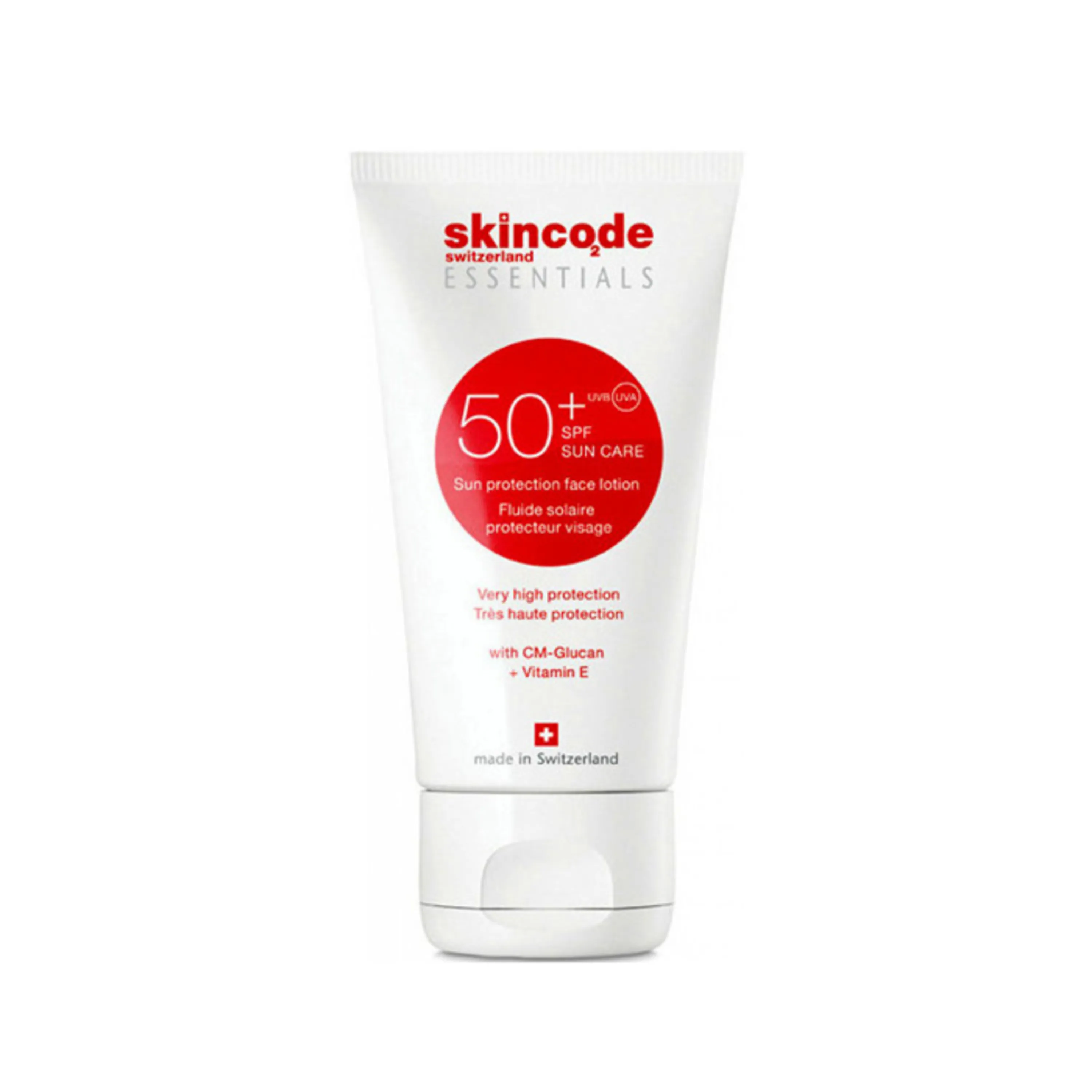  لوسیون ضد آفتاب بی رنگ با skincode SPF 50
