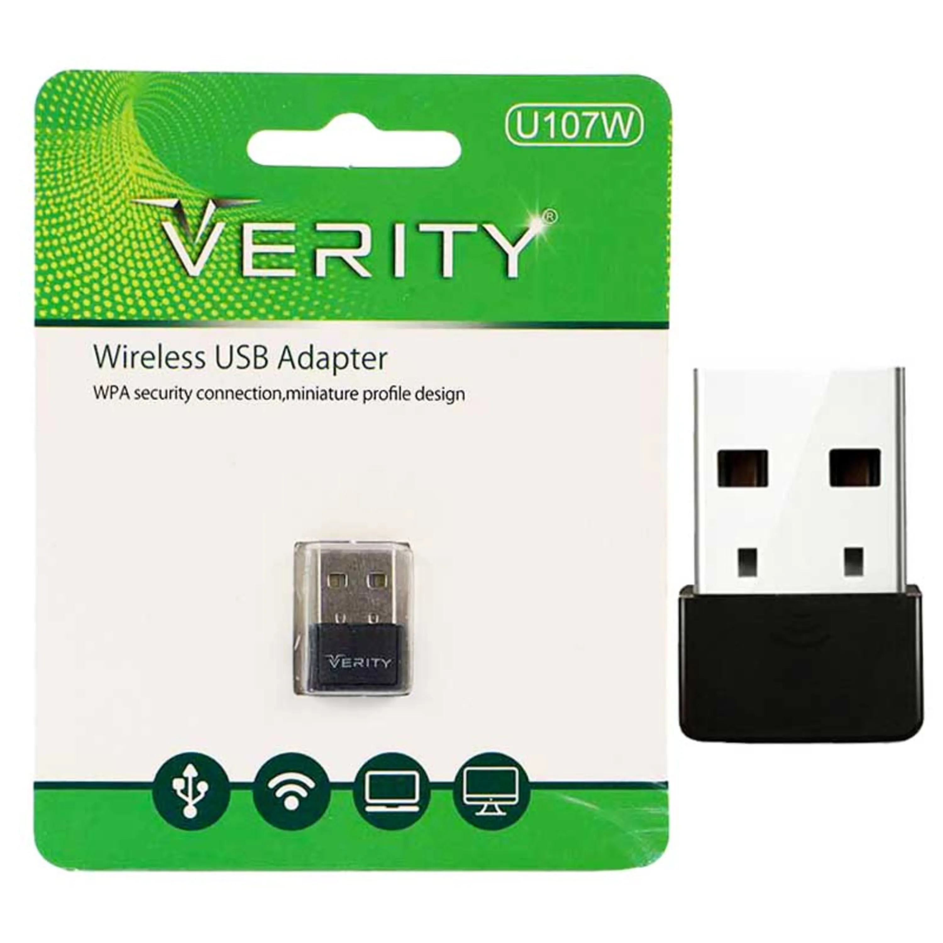 کارت شبکه بی سیم Verity U107W کارت شبکه بی سیم Verity U107W