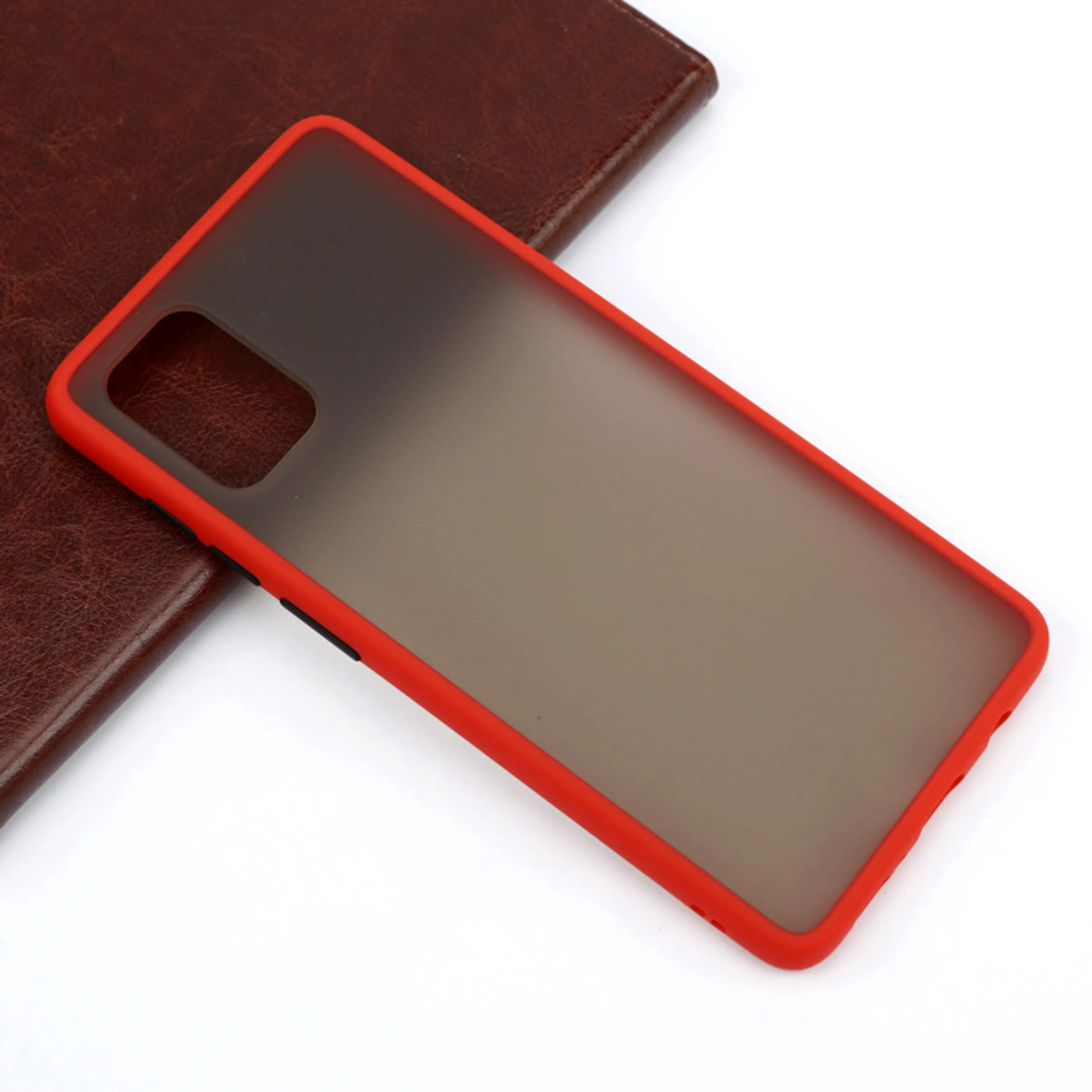 قاب PC مات Samsung A71 قرمز قاب PC مات Samsung A71 قرمز