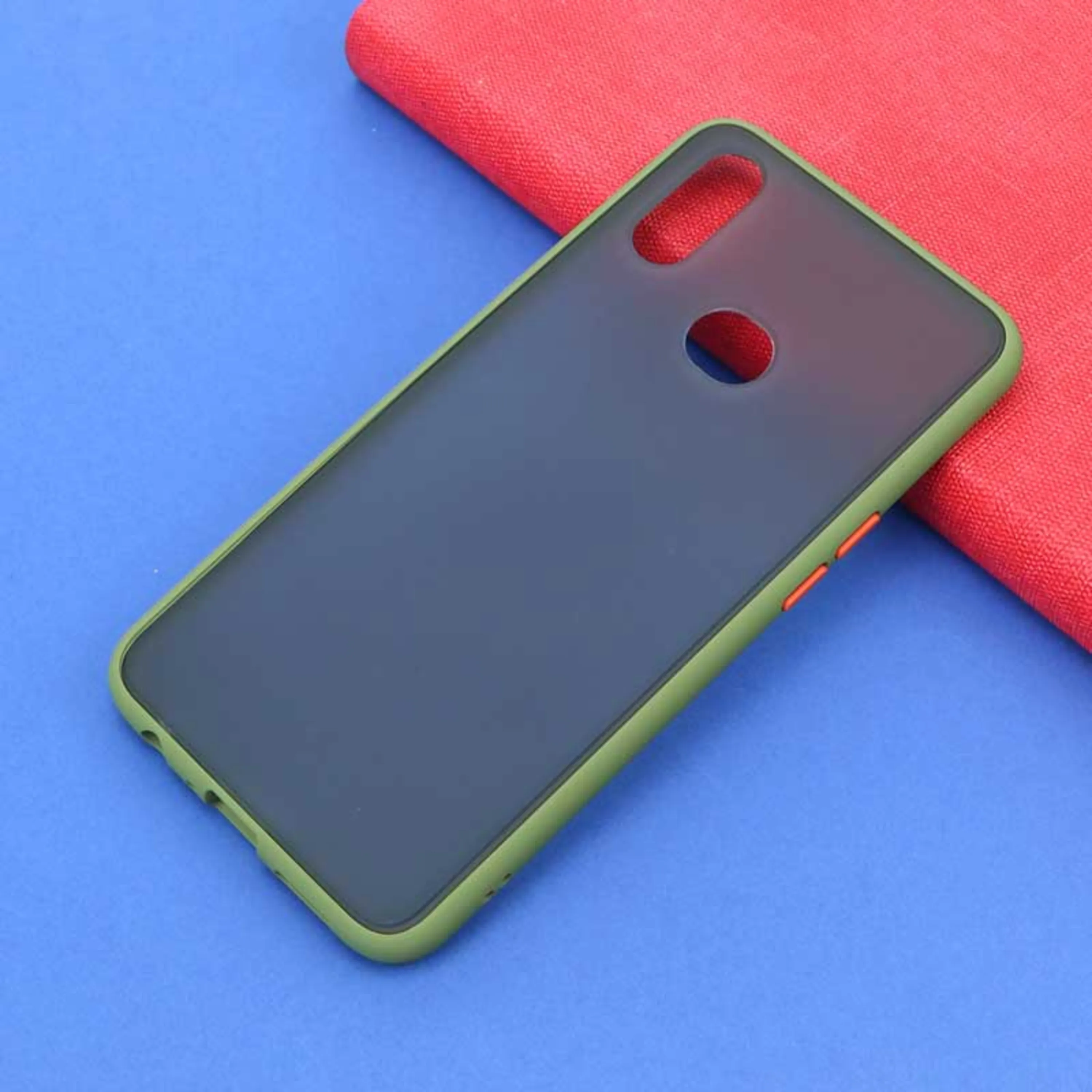 قاب PC مات Samsung A10S سبز قاب PC مات Samsung A10S سبز