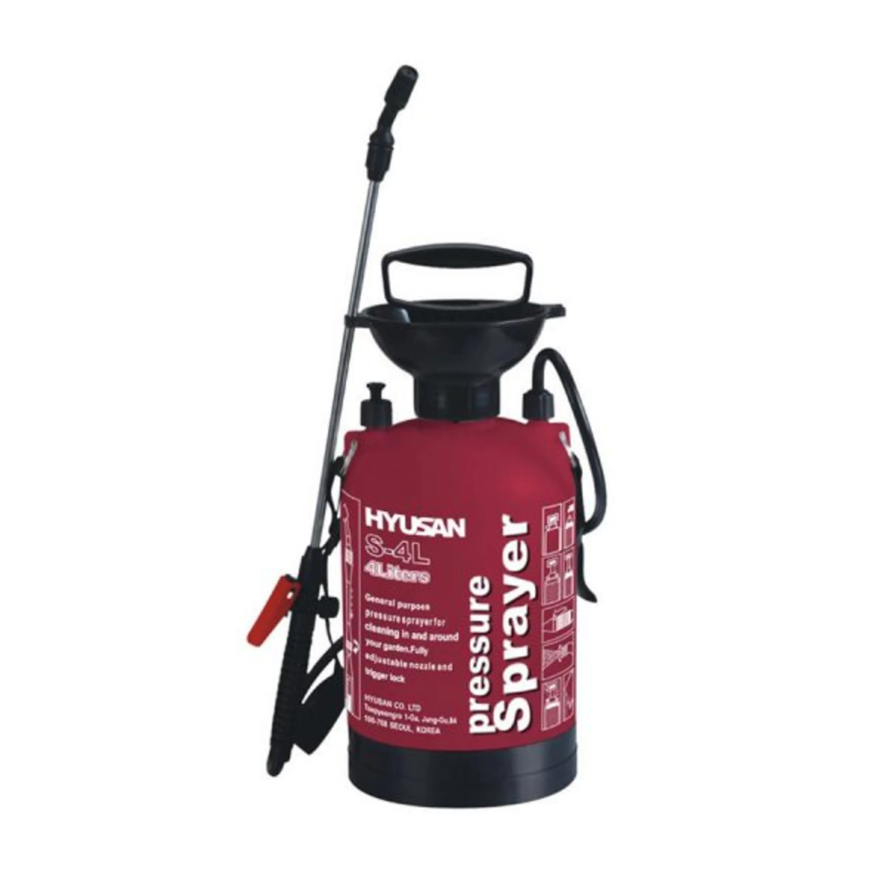 سمپاش دستی 4 لیتری هیوسان مدل S-4L