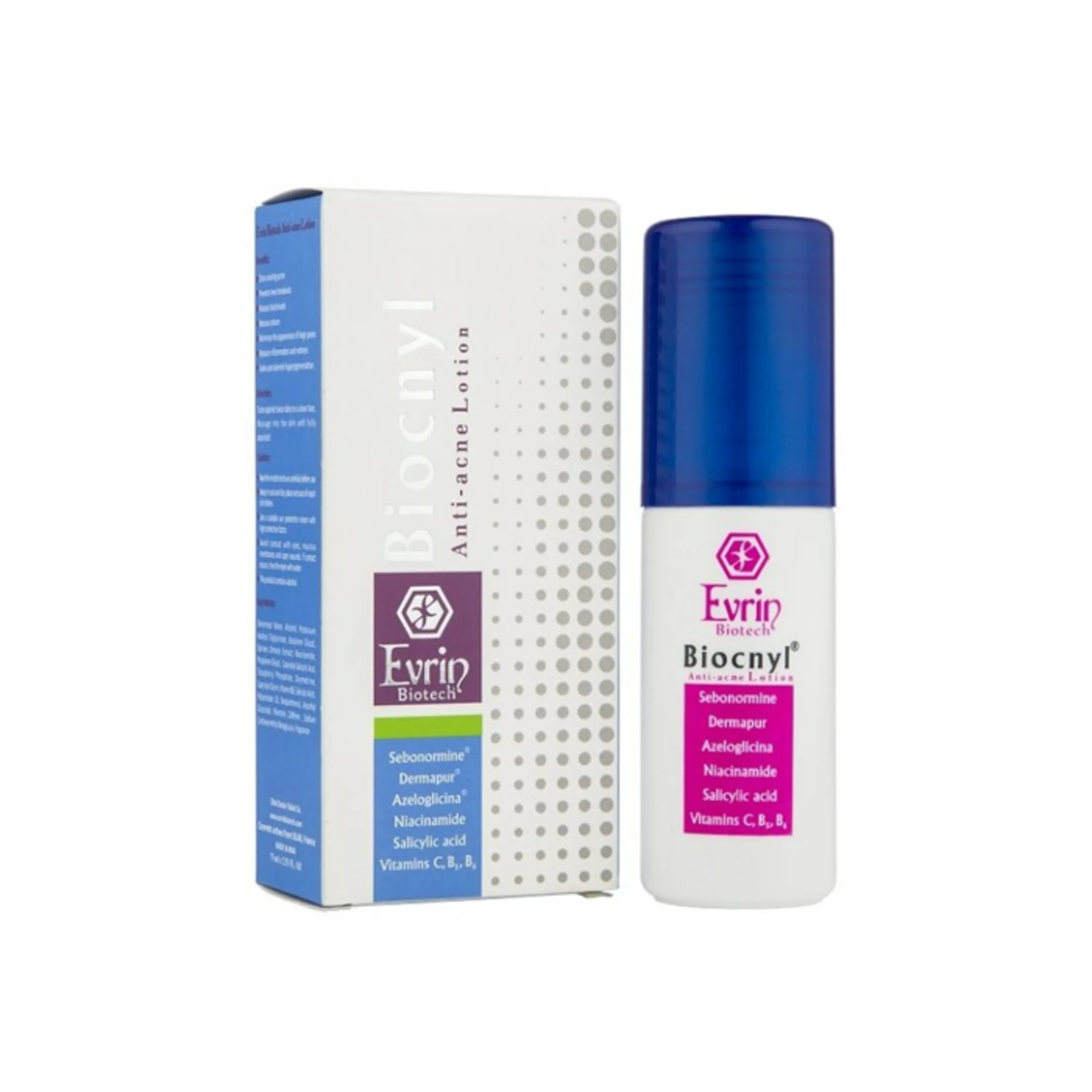 لوسیون ضد آکنه بیوکنیل Evrin لوسیون ضد آکنه بیوکنیل Evrin