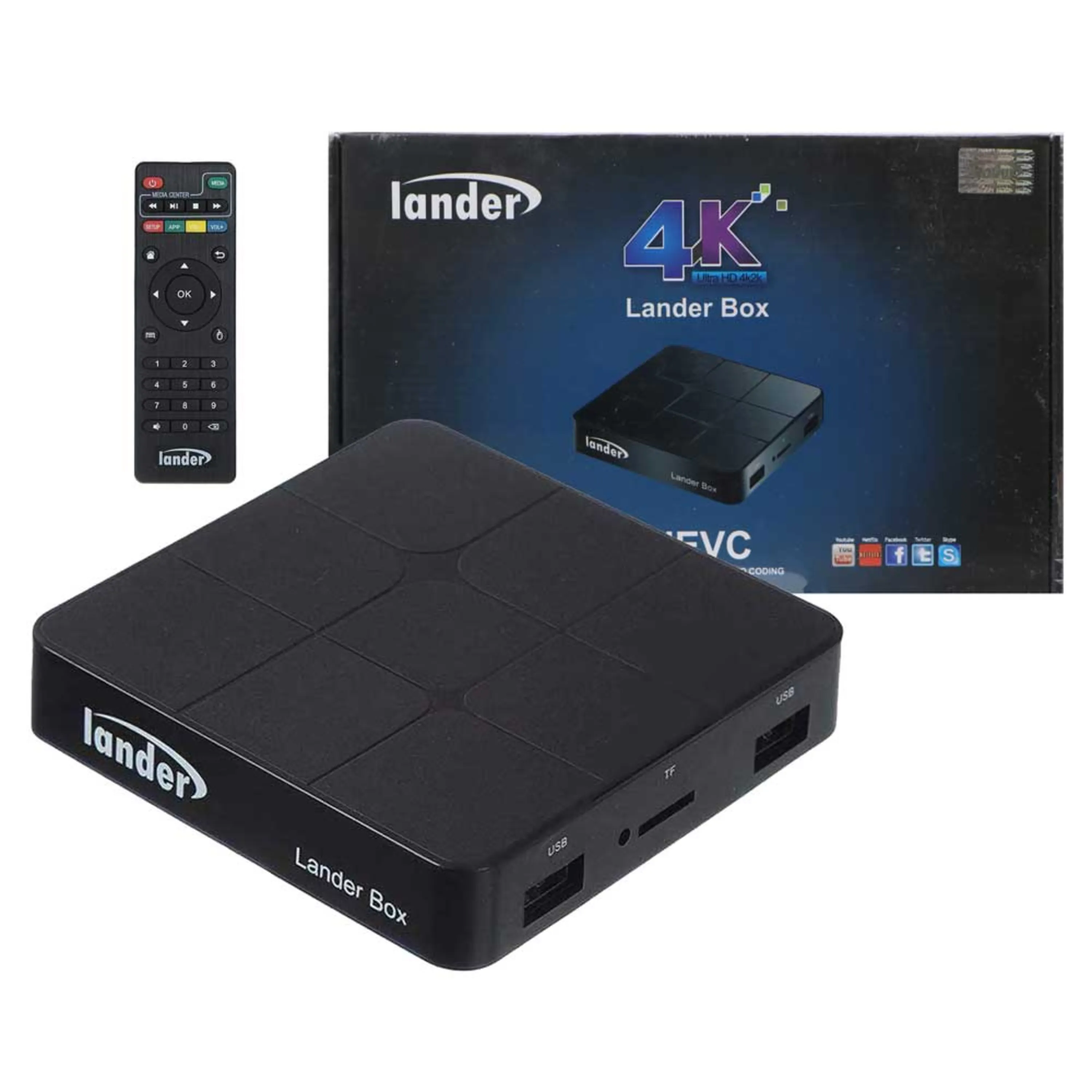 اندروید باکس Lander HEVC 384F اندروید باکس Lander HEVC 384F