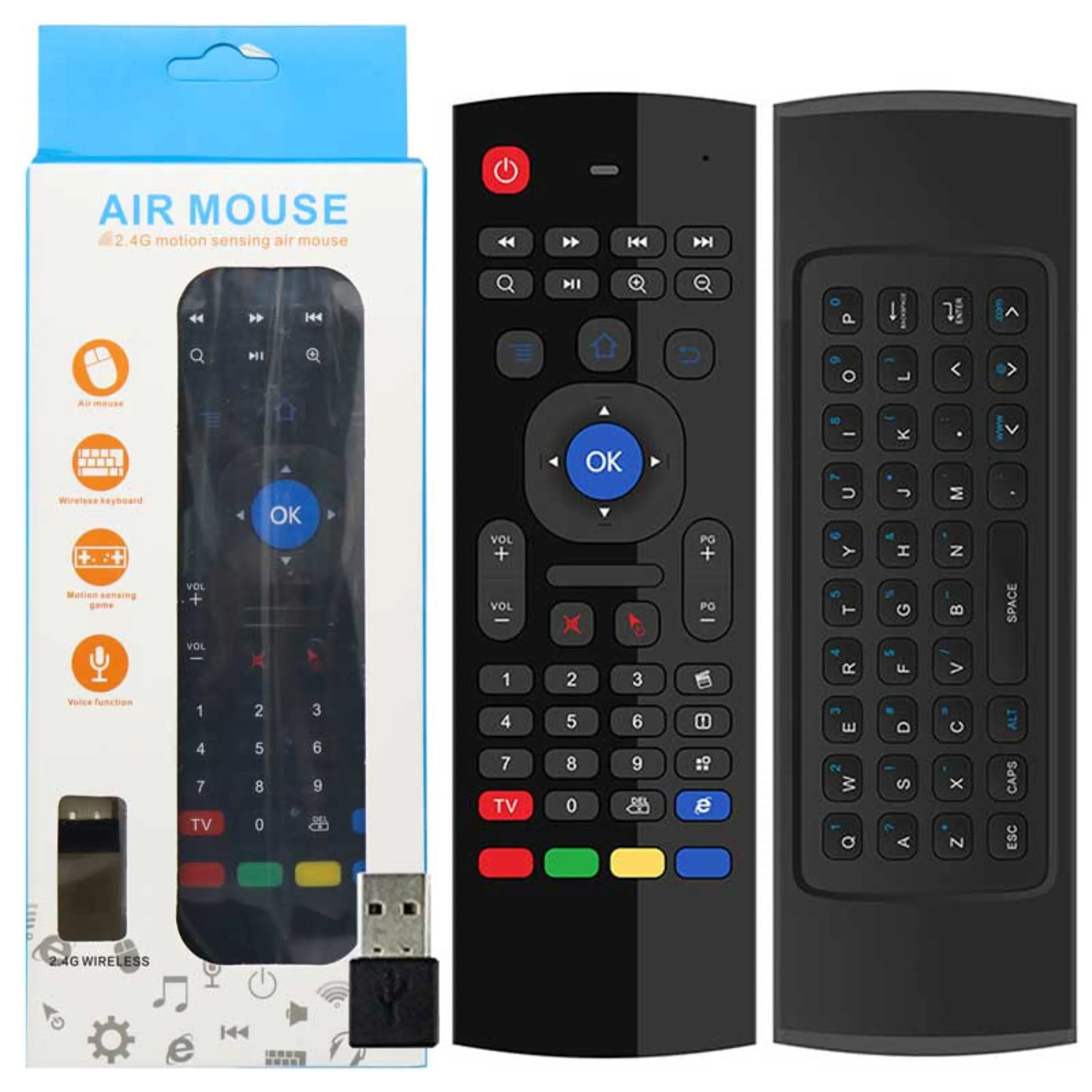 ریموت بی سیم Air mouse MX3 ریموت بی سیم Air mouse MX3