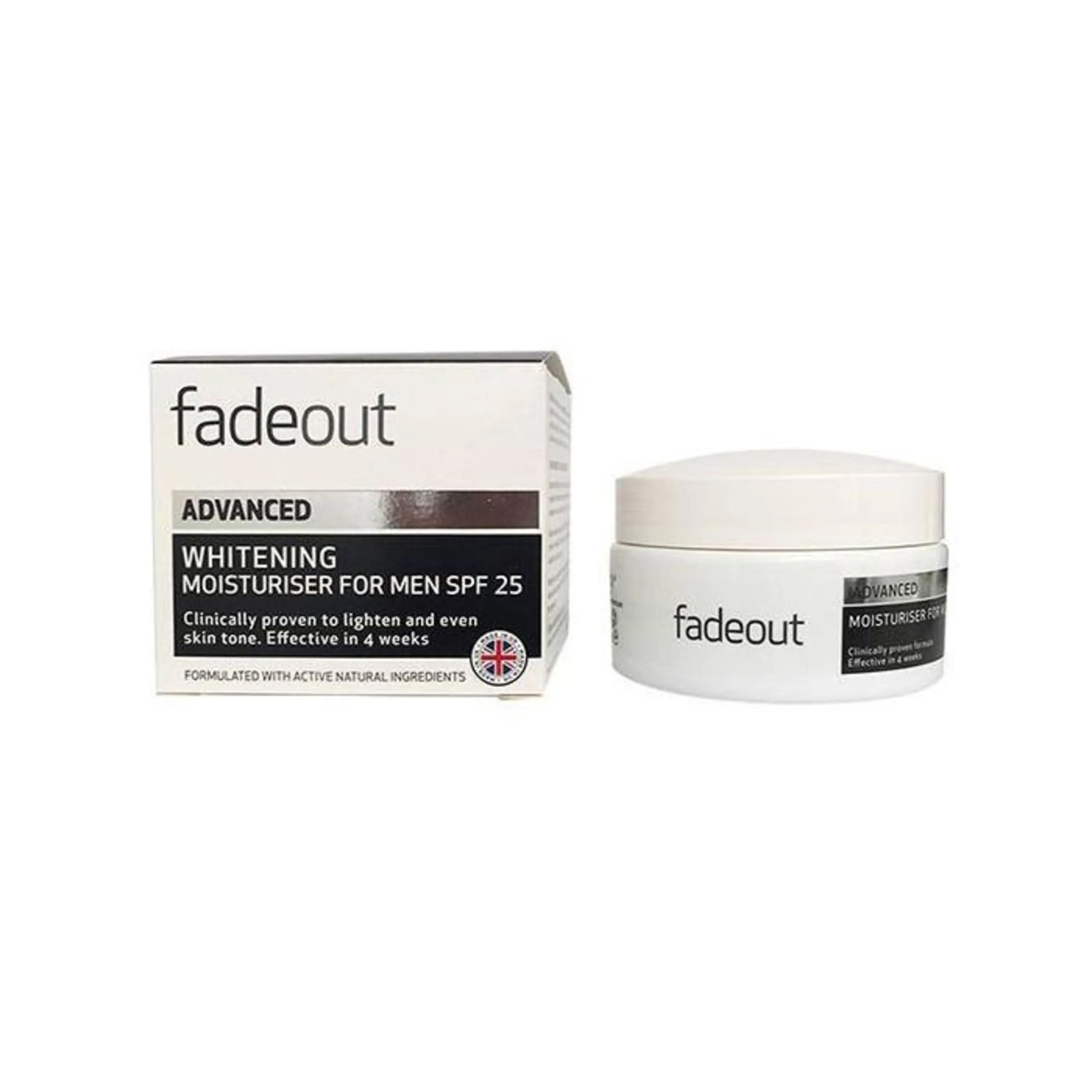 کرم مرطوب کننده و ضد لک آقایان Fadeout SPF25 کرم مرطوب کننده و ضد لک آقایان Fadeout SPF25
