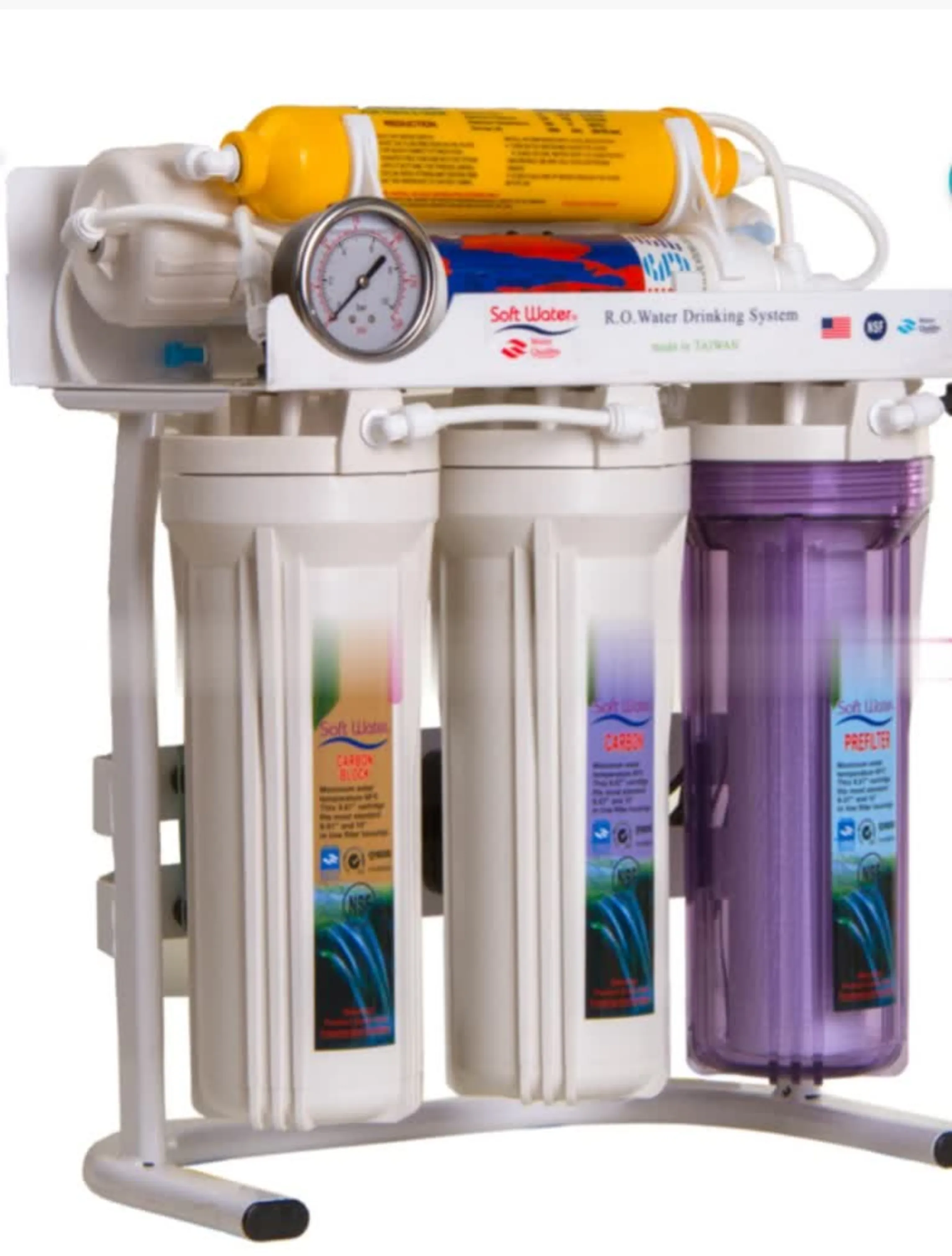 تصفیه آب سافت واتر شش مرحله تصفیه آب سافت واتر شش مرحله