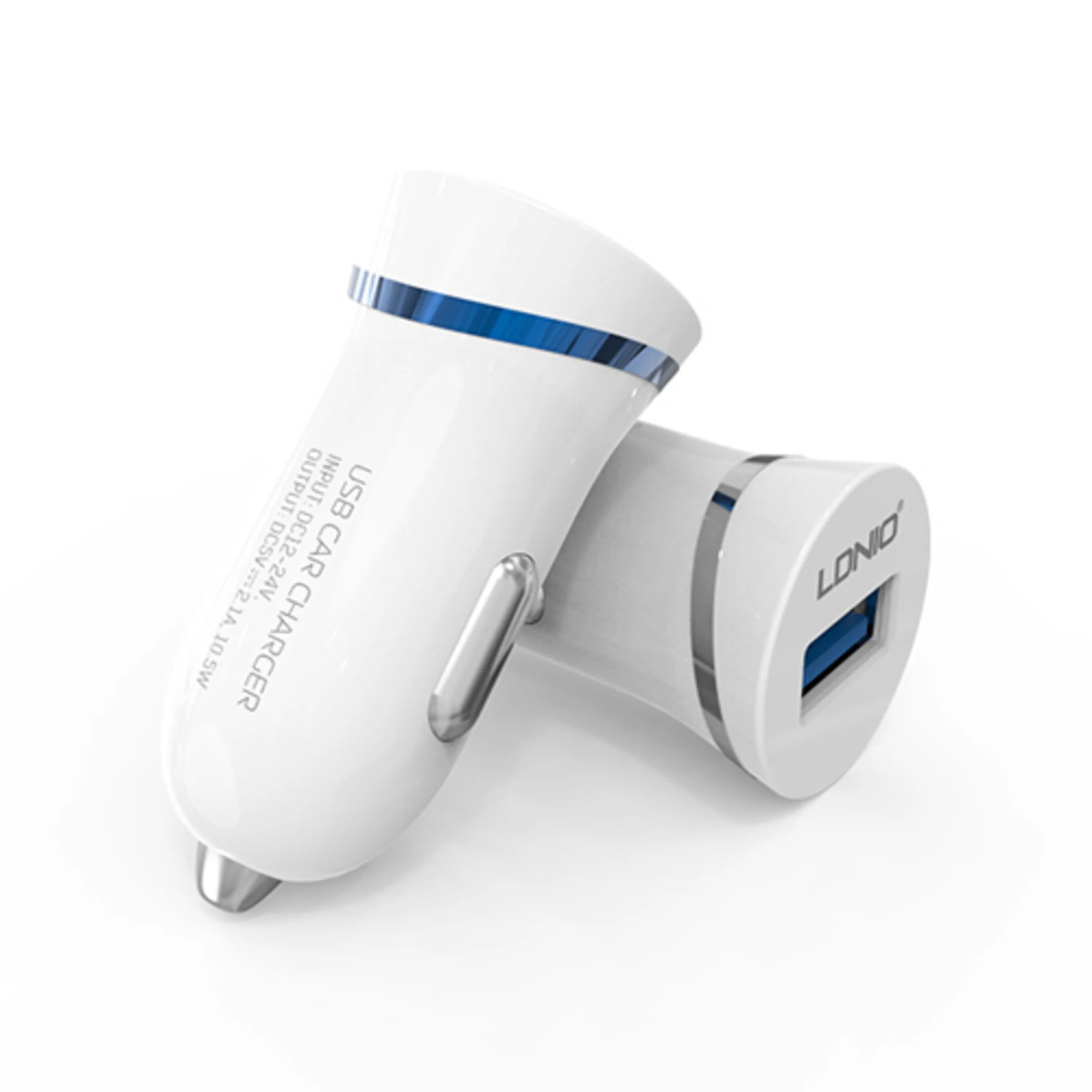 شارژر فندکی LDNIO DL-C12 2.1A + کابل میکرو یو اس بی