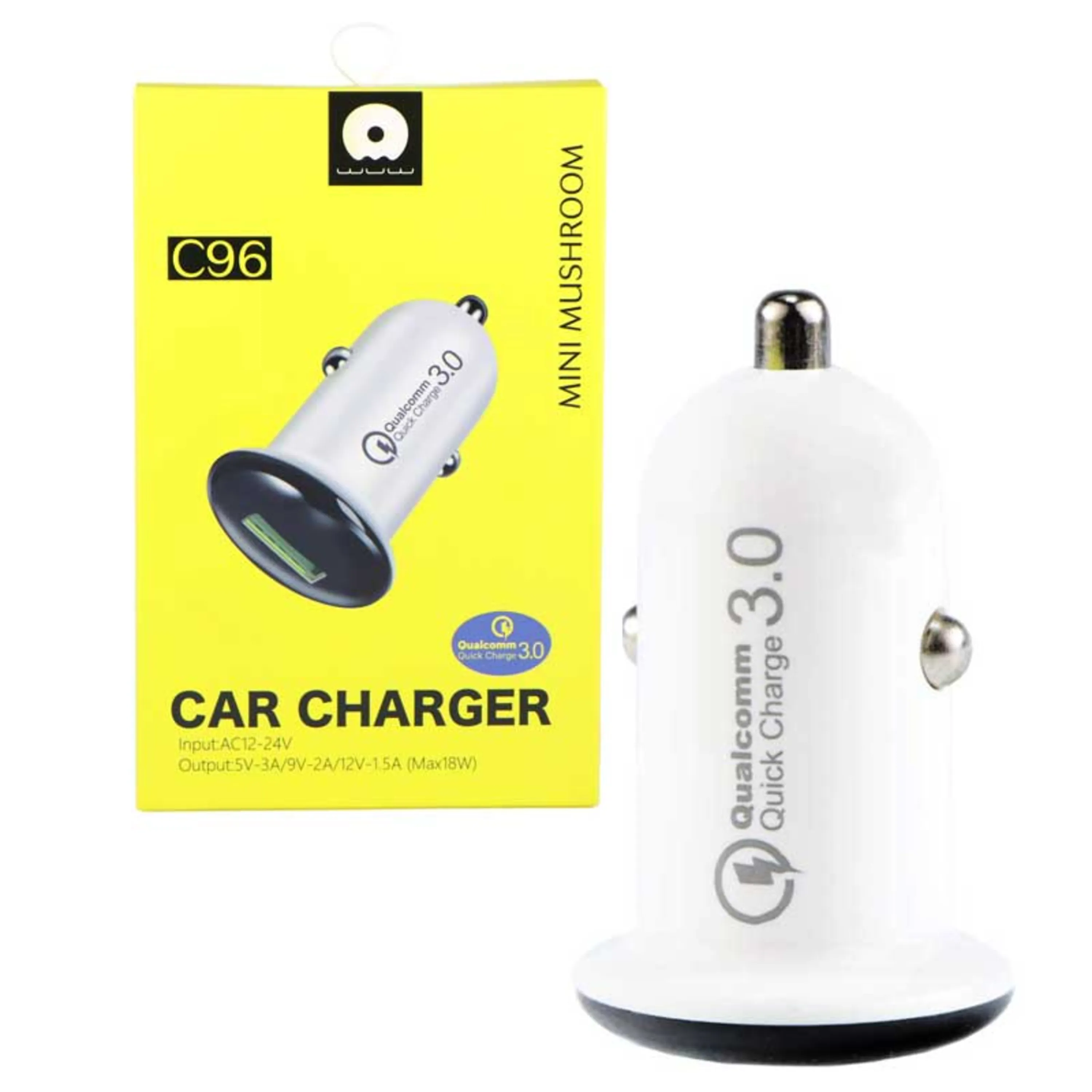 شارژر فندکی WUW C96 مشکی