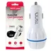 شارژر فندکی فست شارژ TSCO TCG 28 QC3.0 + کابل میکرو یو اس بی