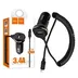 شارژر فندکی سیم وصل میکرو یو اس بی Hoco Z14