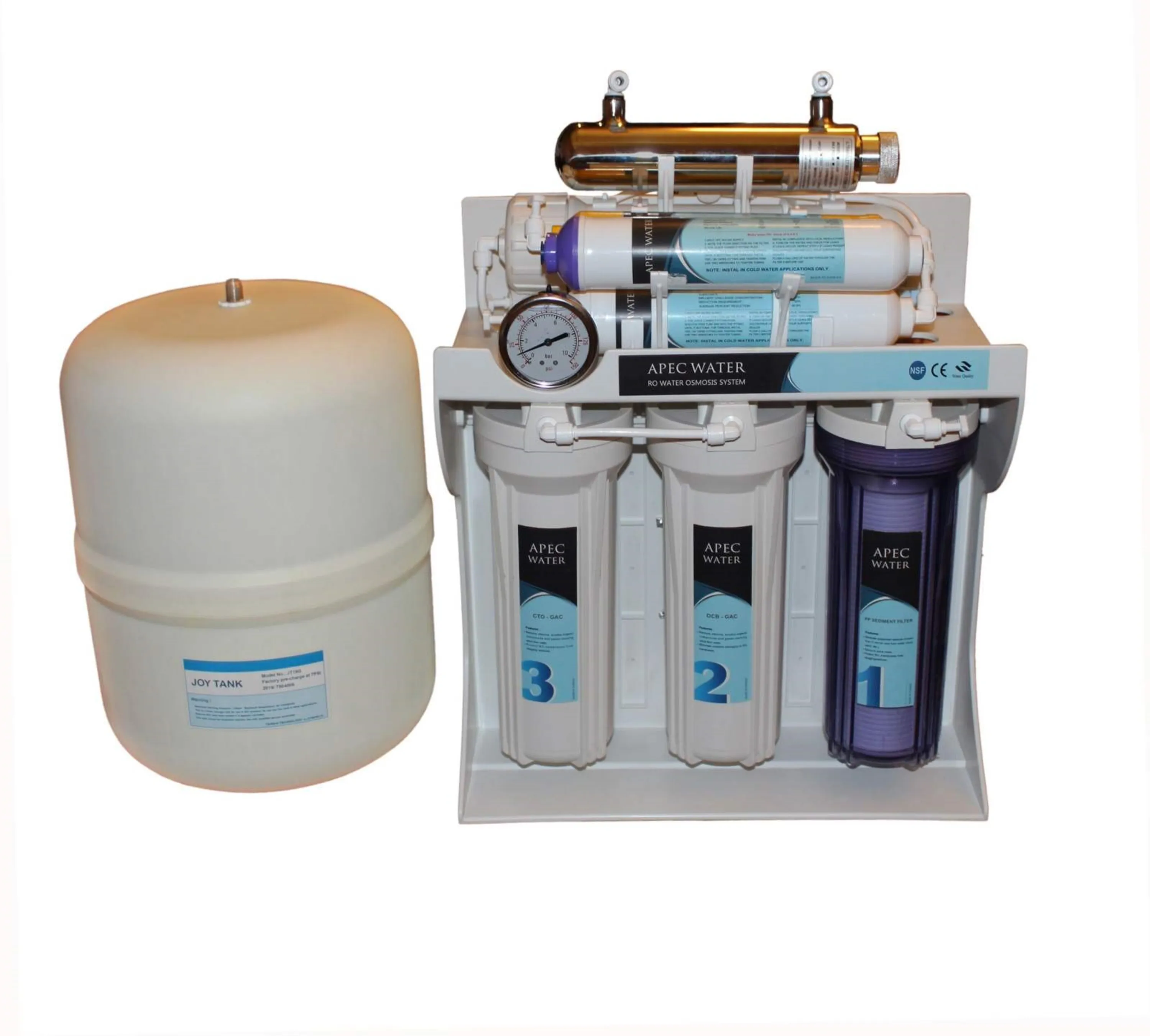 دستگاه تصفیه کننده آب خانگی اَپِک واتر مدل AW8U+سه عدد فیلتر دستگاه تصفیه کننده آب خانگی اَپِک واتر مدل AW8U+سه عدد فیلتر