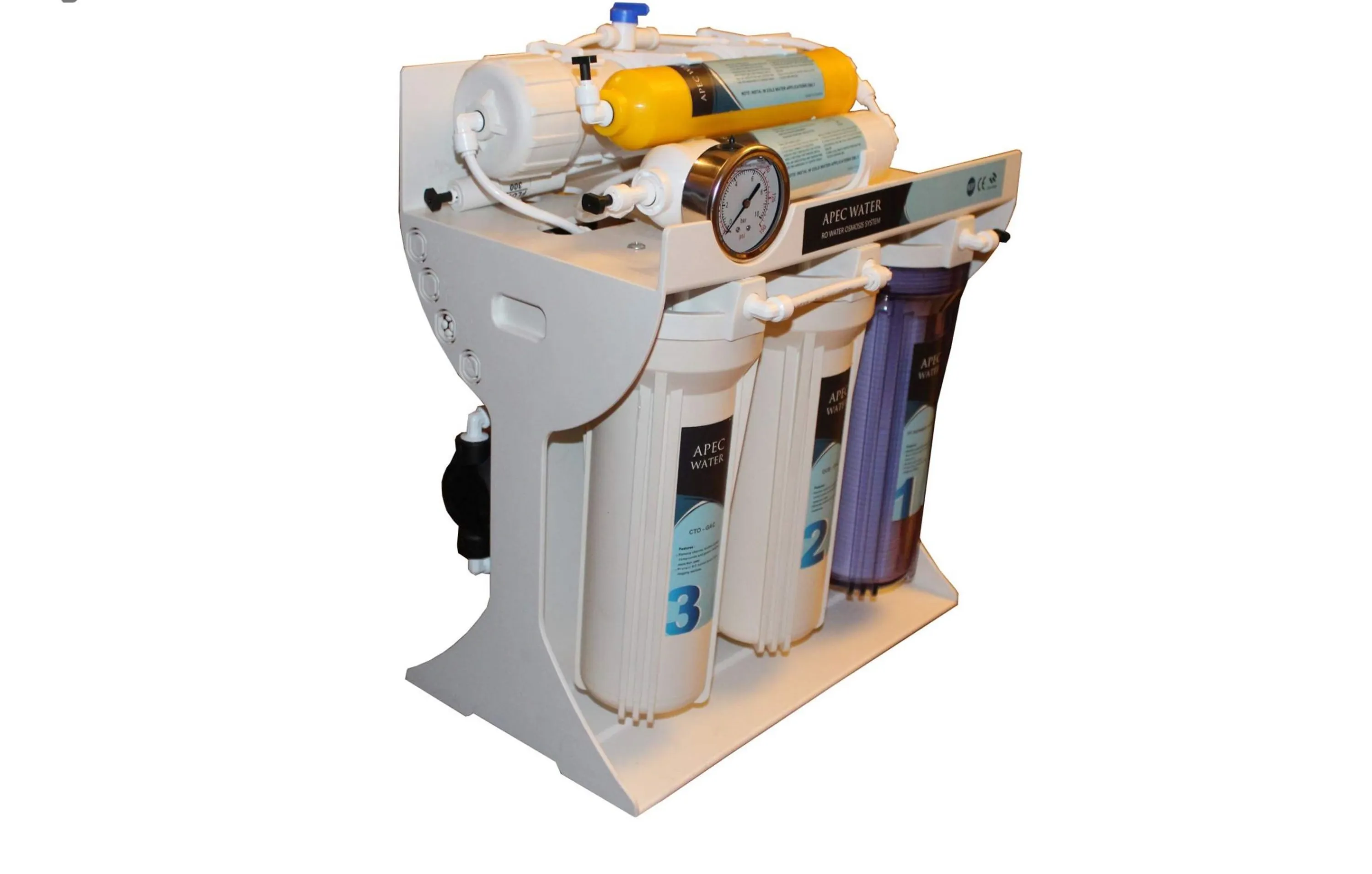 دستگاه تصفیه کننده آب خانگی اَپِک واتر مدل AW100+سه عدد فیلتر