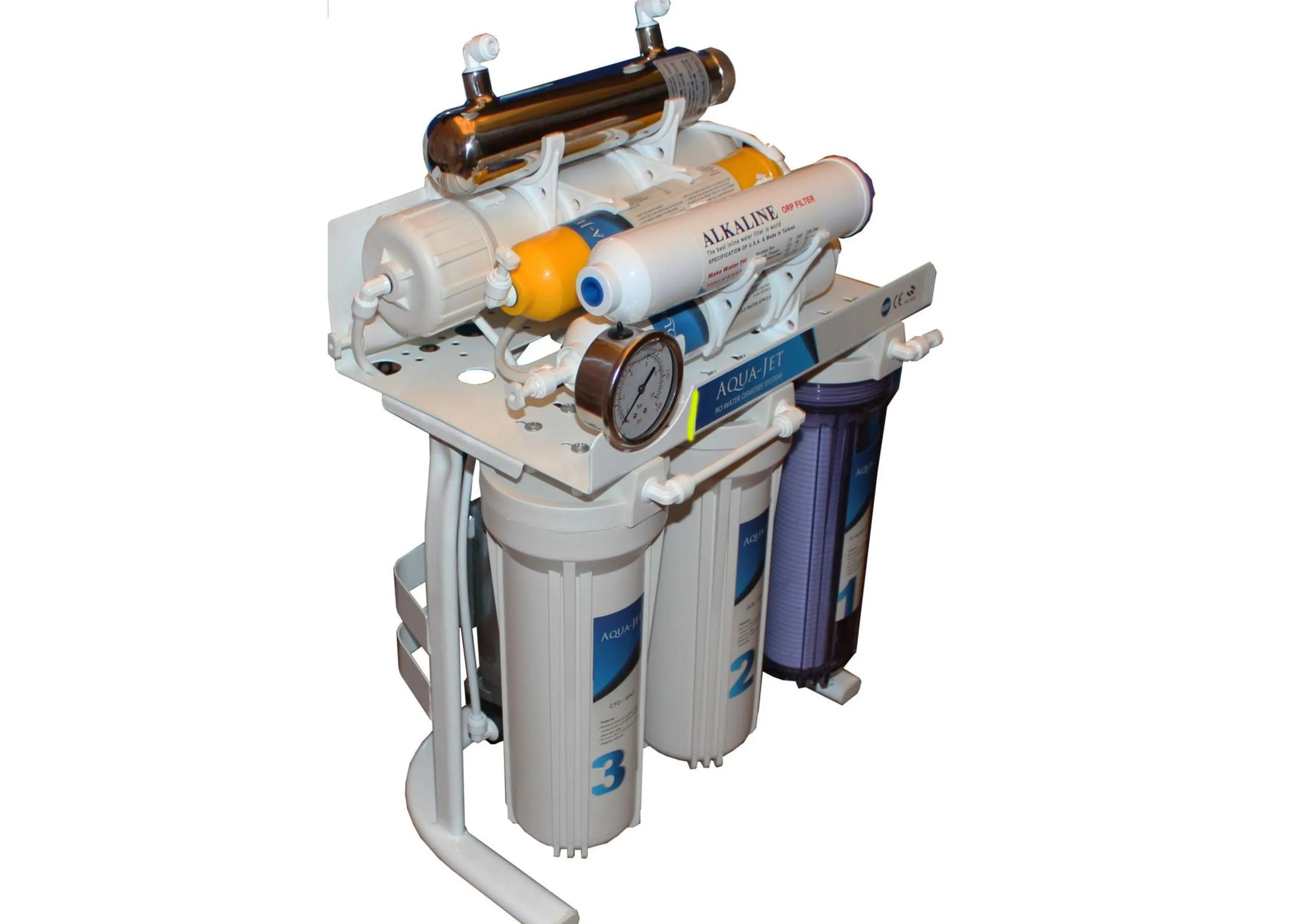 دستگاه تصفیه کننده آب خانگی آکوا جت مدل JU890+سه عدد فیلتر دستگاه تصفیه کننده آب خانگی آکوا جت مدل JU890+سه عدد فیلتر