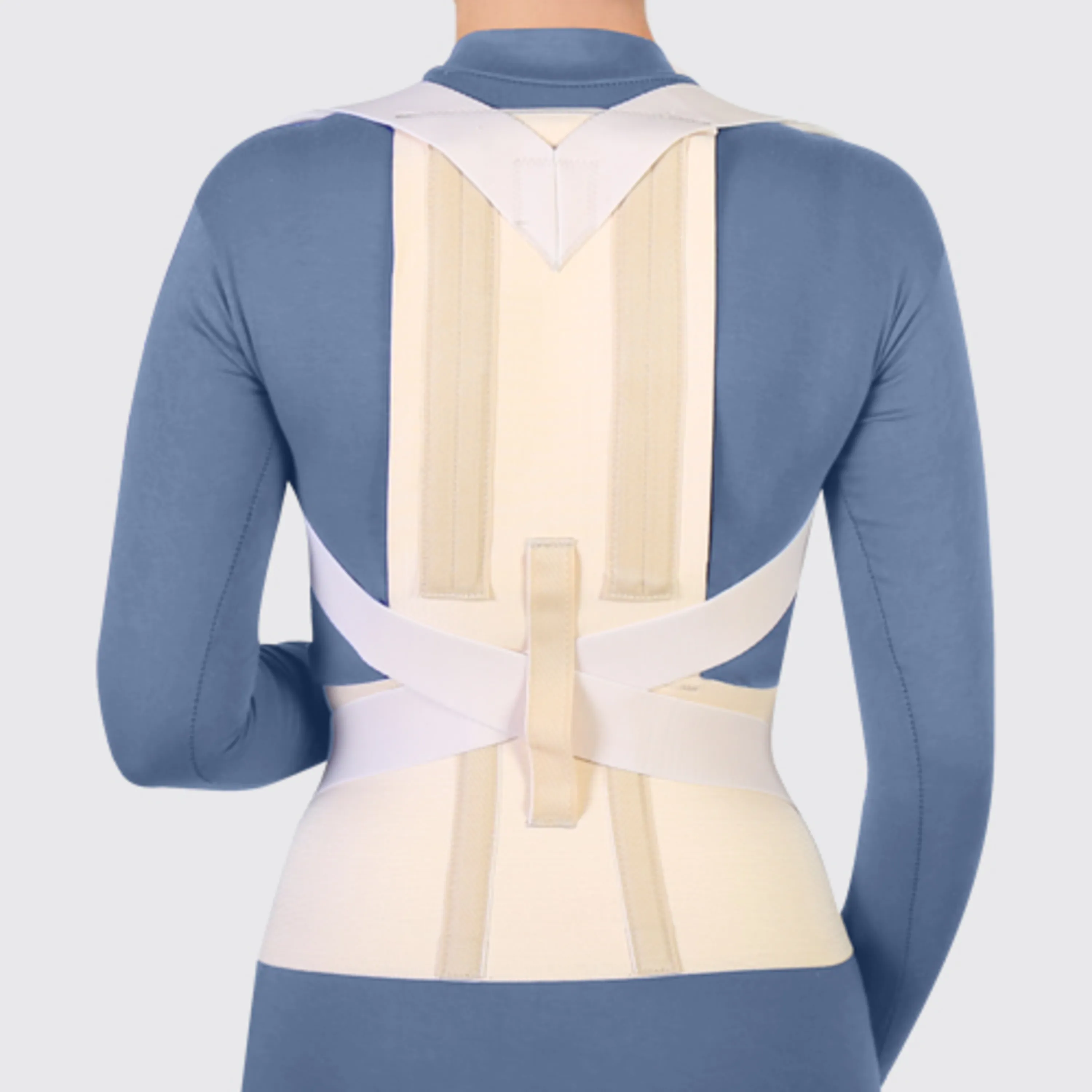 قوزبند کشی (همراه با کمربند)  طب و صنعت Posture Aid Brace With Back Support Belt قوزبند کشی (همراه با کمربند)  طب و صنعت Posture Aid Brace With Back Support Belt