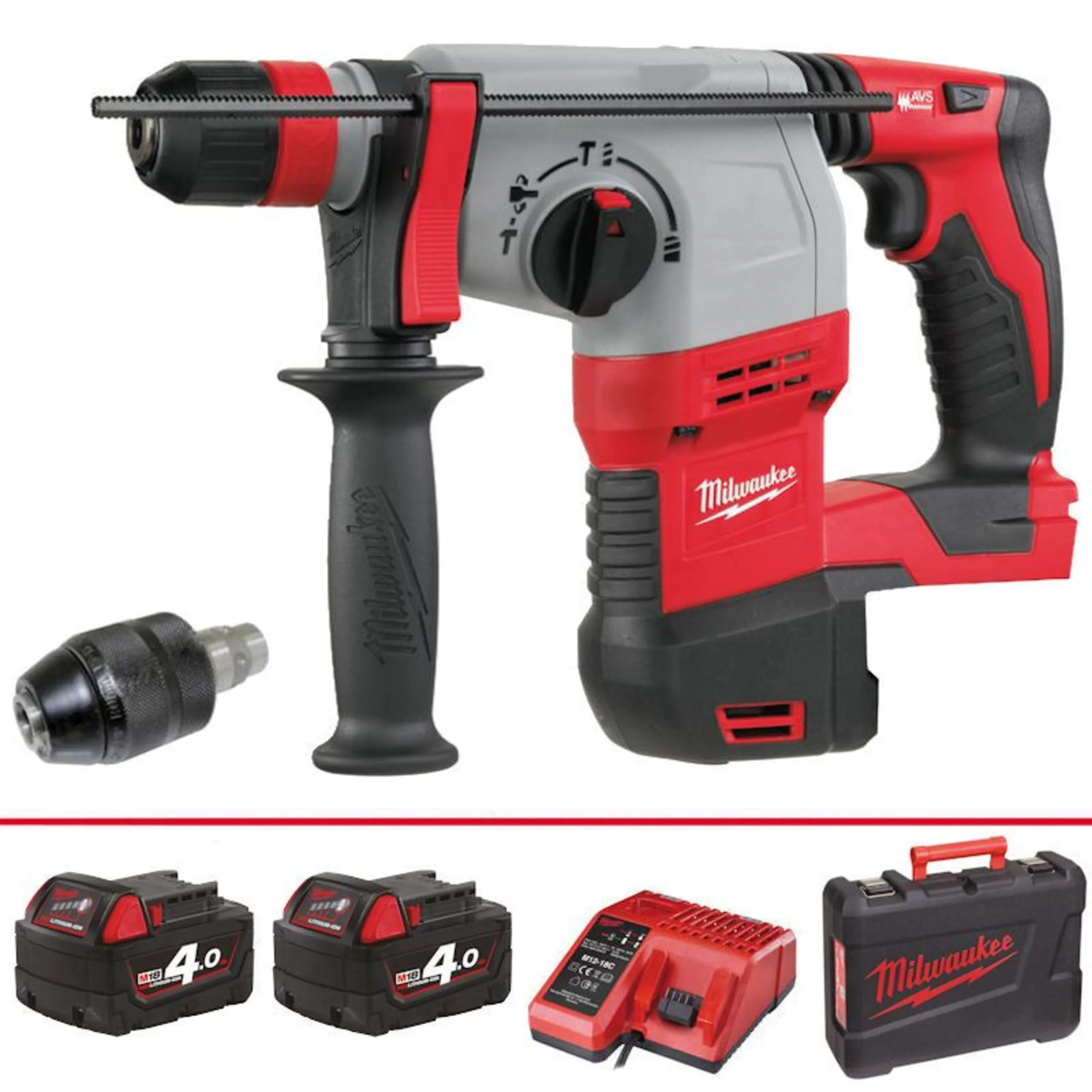 بتن کن شارژی HD18HX-402Cمیلواکی بتن کن شارژی HD18HX-402Cمیلواکی