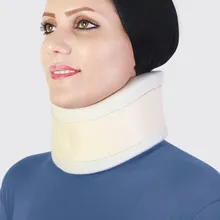 گردنبند طبی اسفنجی قوس دار  طب و صنعت Form Fit Soft Cervical Collar