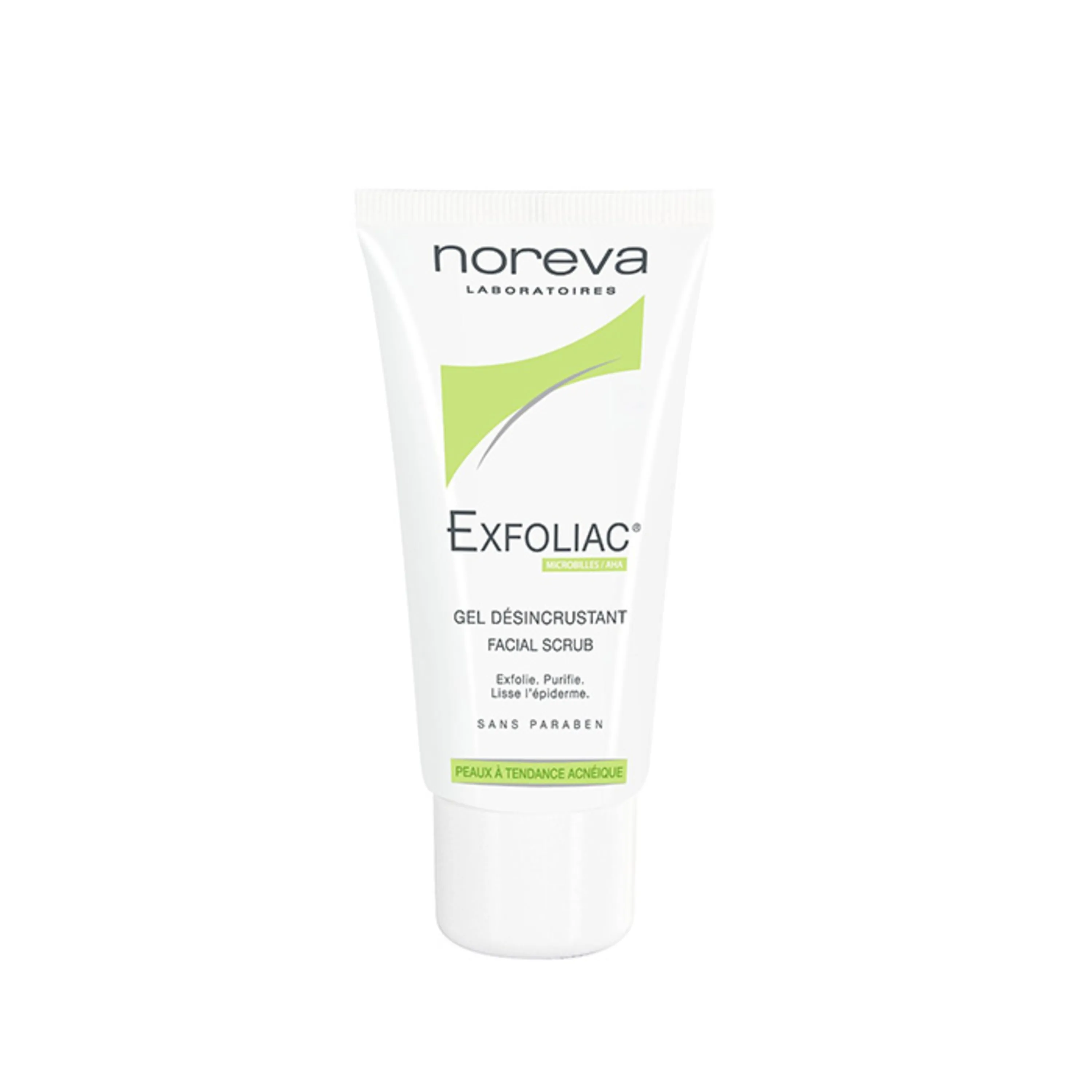 ژل اسکراب فاقد صابون noreva Exfoliac