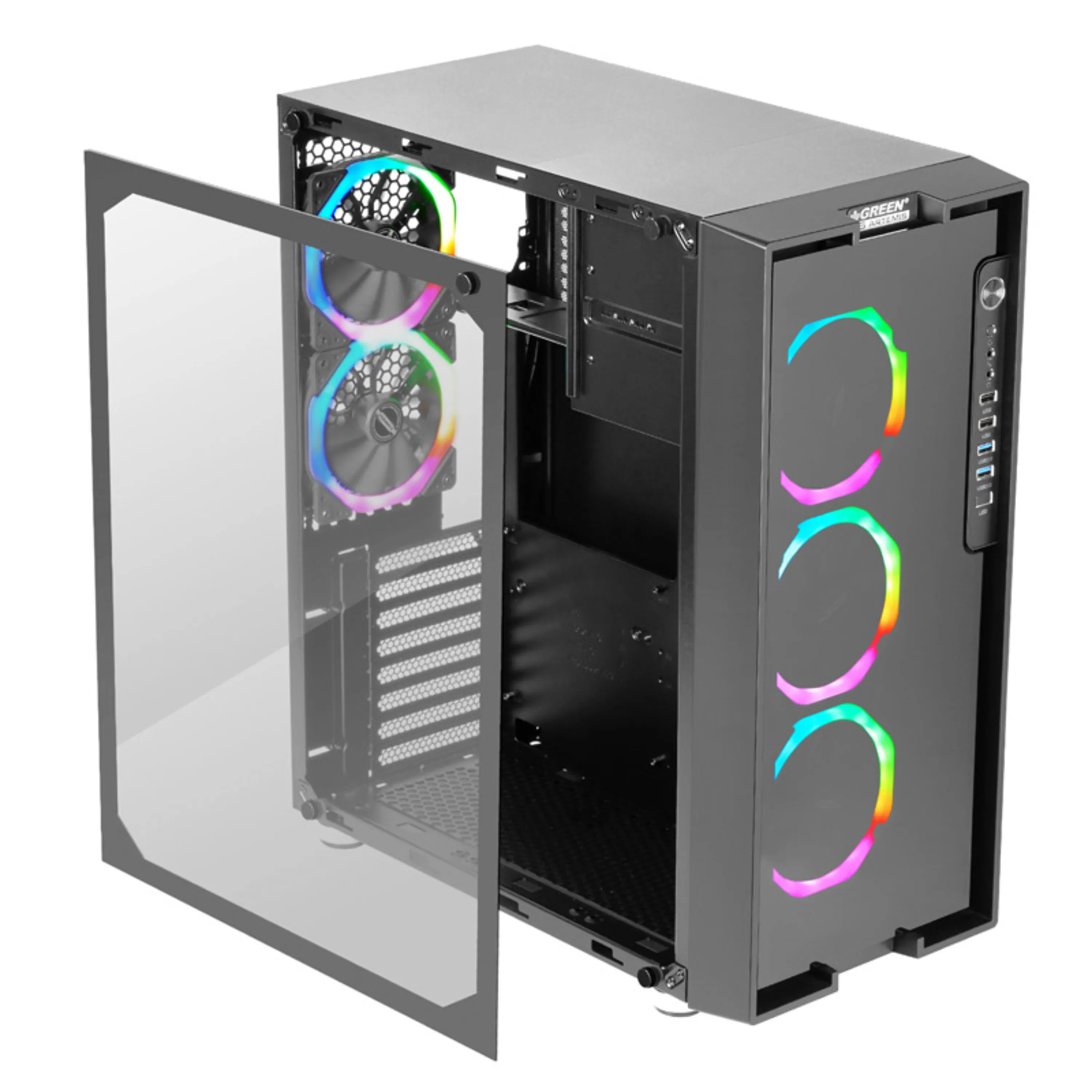 کیس کامپیوتر گرین GREEN Z6 Artemis کیس کامپیوتر گرین GREEN Z6 Artemis