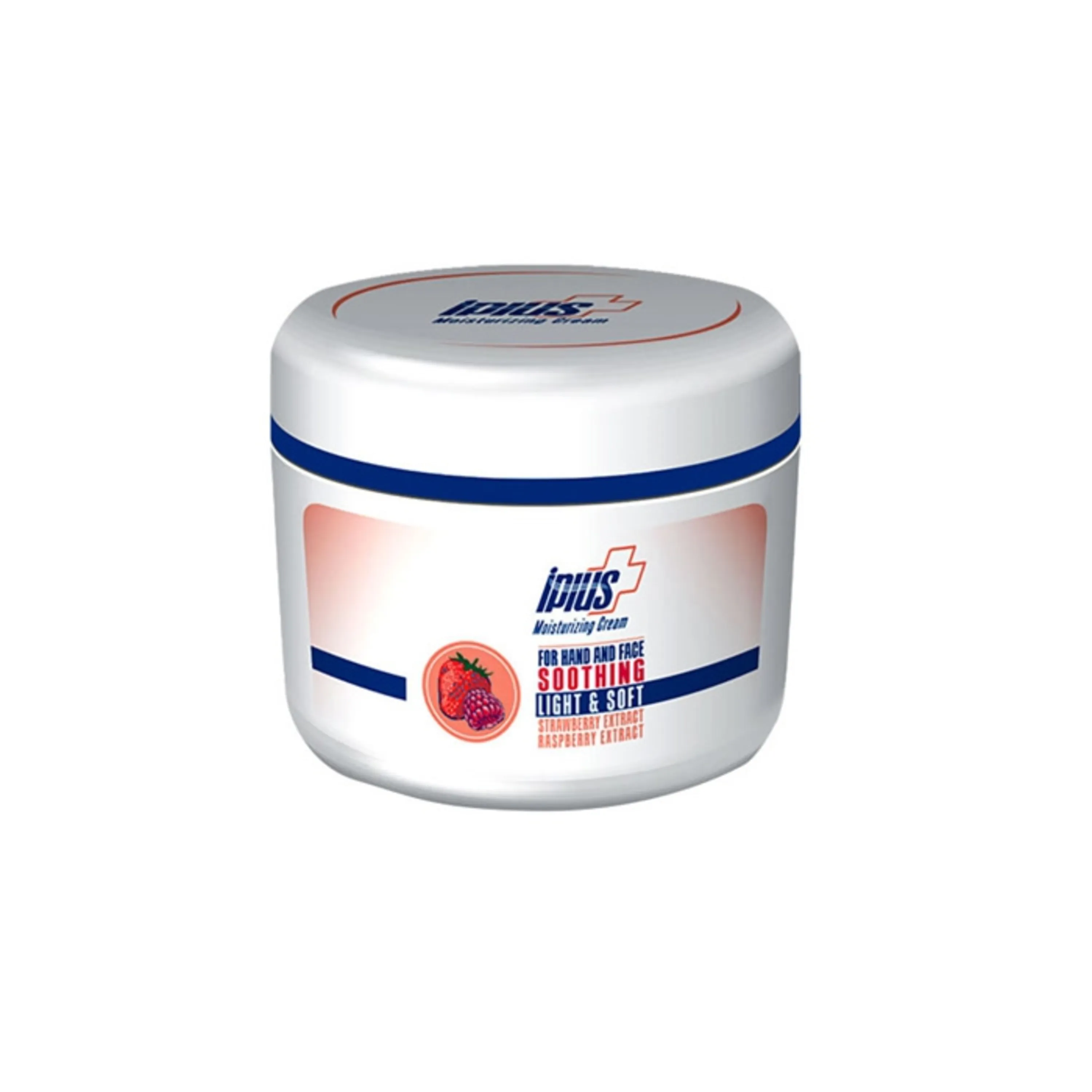 کرم مرطوب کننده با عصاره تمشک و توت فرنگی IPLUS کرم مرطوب کننده با عصاره تمشک و توت فرنگی IPLUS