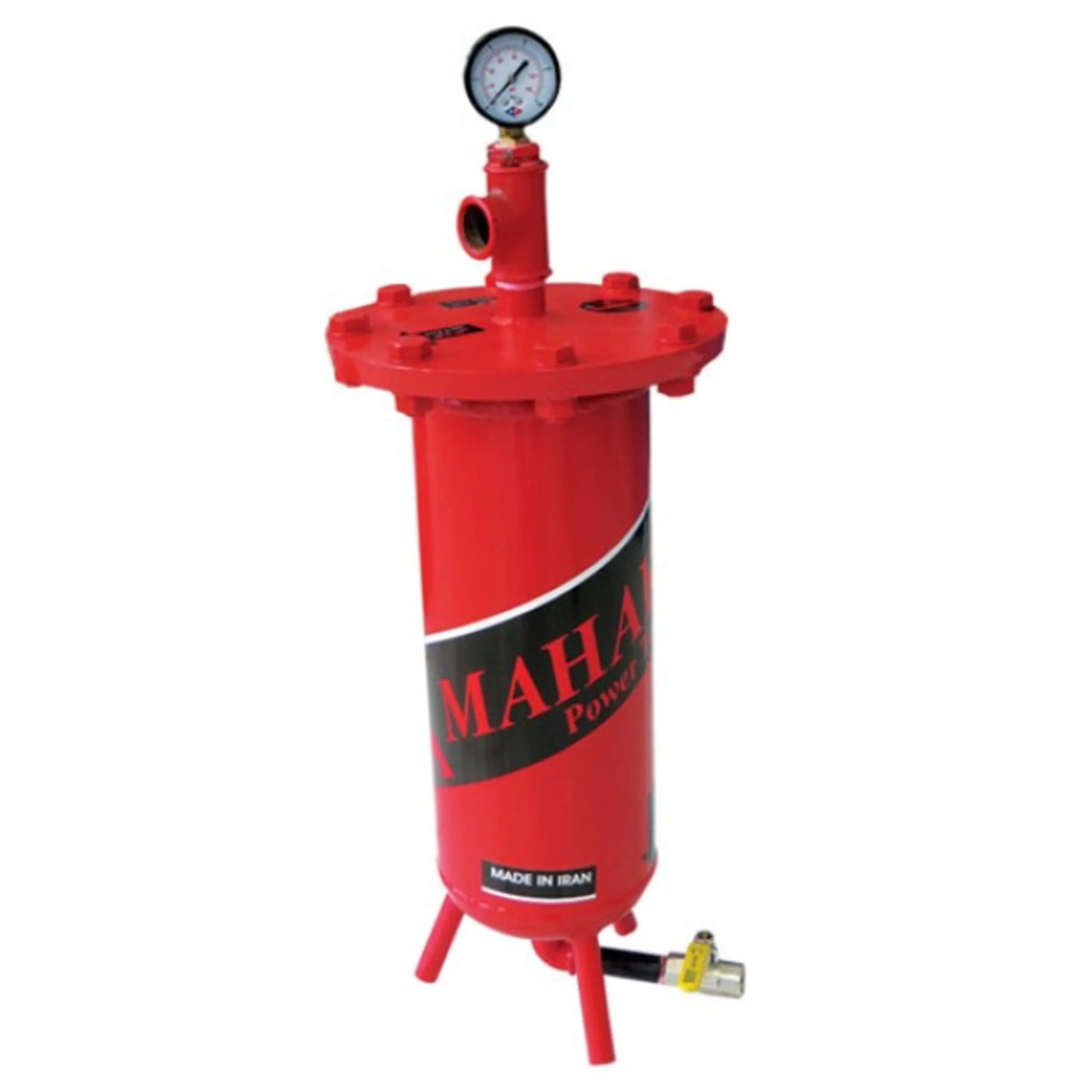 رطوبت گیر و روغن گیر با مخزن 10لیتر با دو فیلتر و شیر برقی VF-100