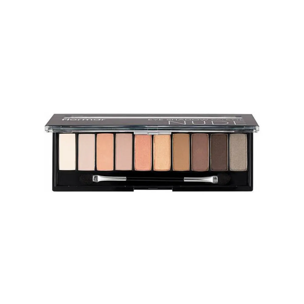 پالت سایه چشم 10 رنگ Flormar