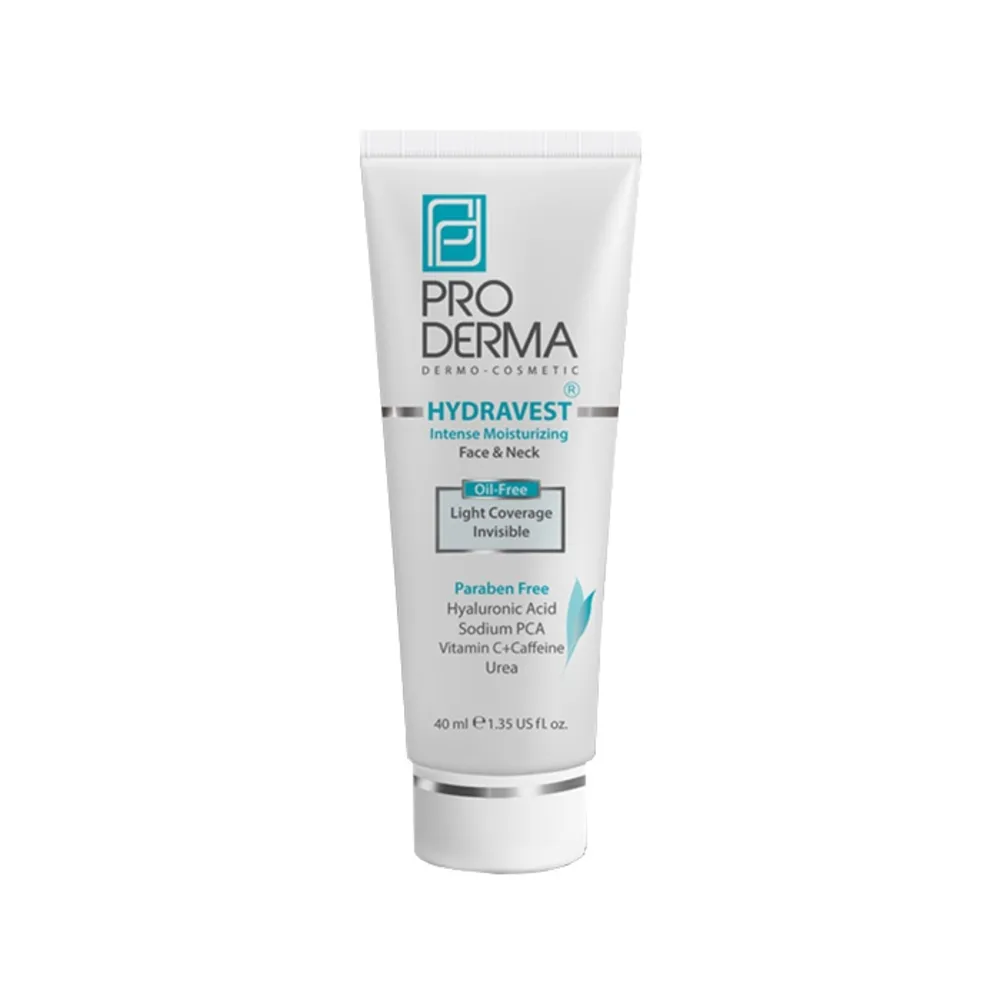 کرم مرطوب کننده قوی فاقد چربی صورت و گردن ProDerma