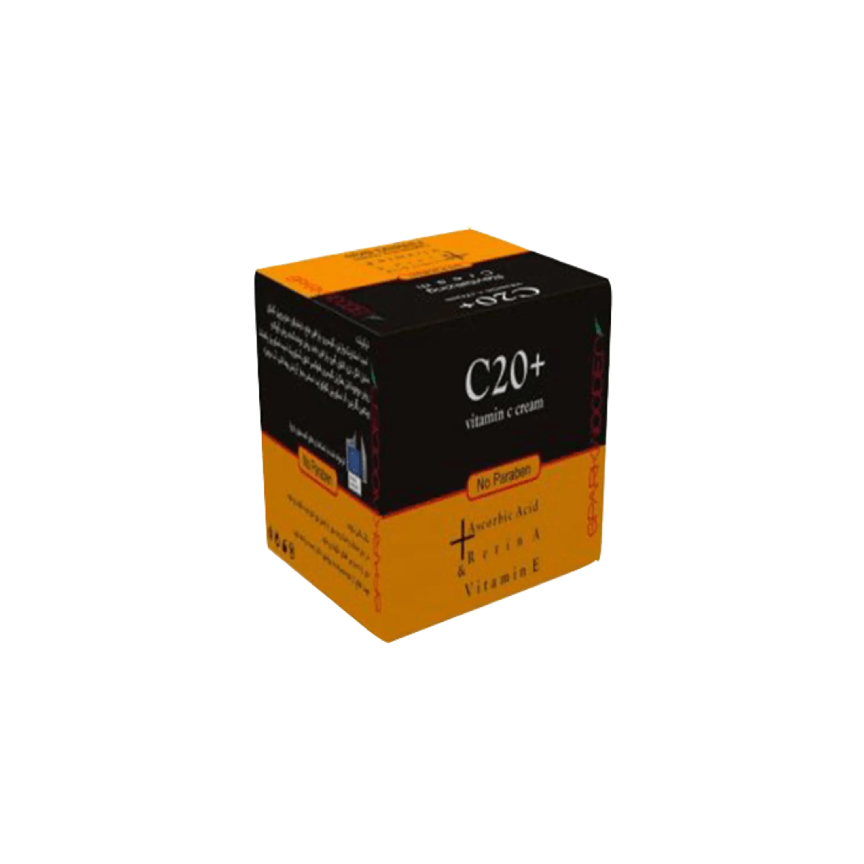 کرم روشن کننده ویتامین SPARK WOODEN +C20 کرم روشن کننده ویتامین SPARK WOODEN +C20