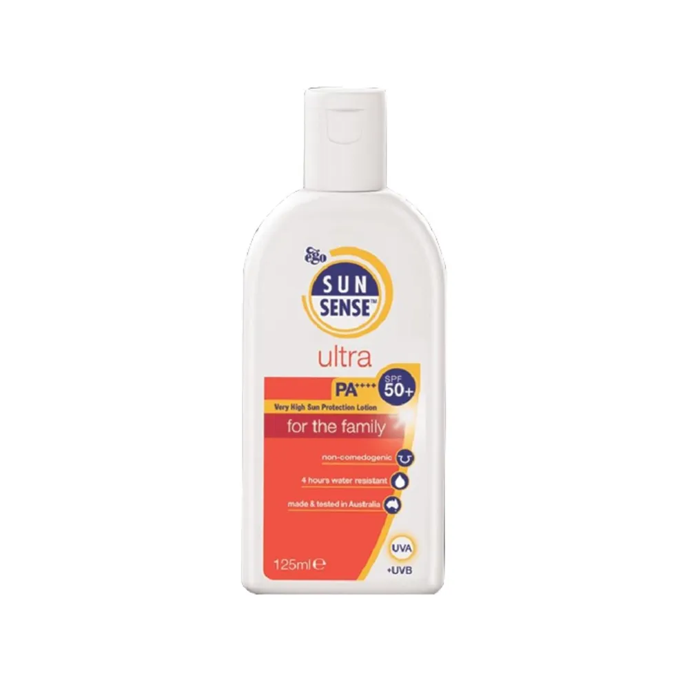 لوسیون ضد آفتاب سان سنس اولترا میلک +Ego SPF50