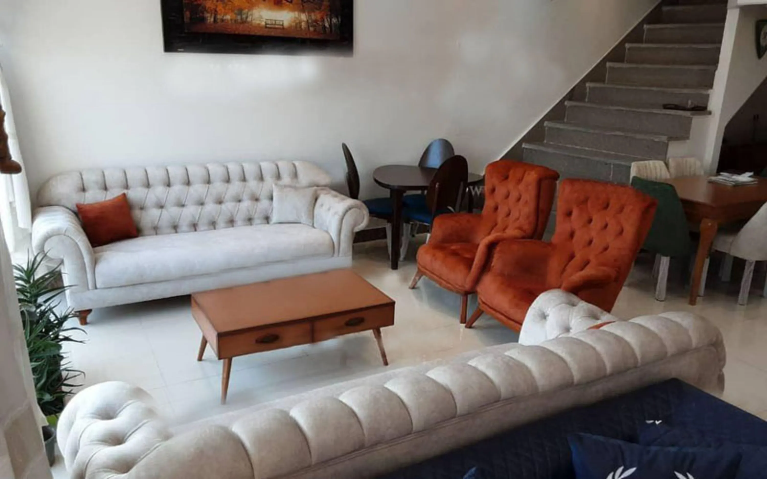 مبل چستر پشت بلند