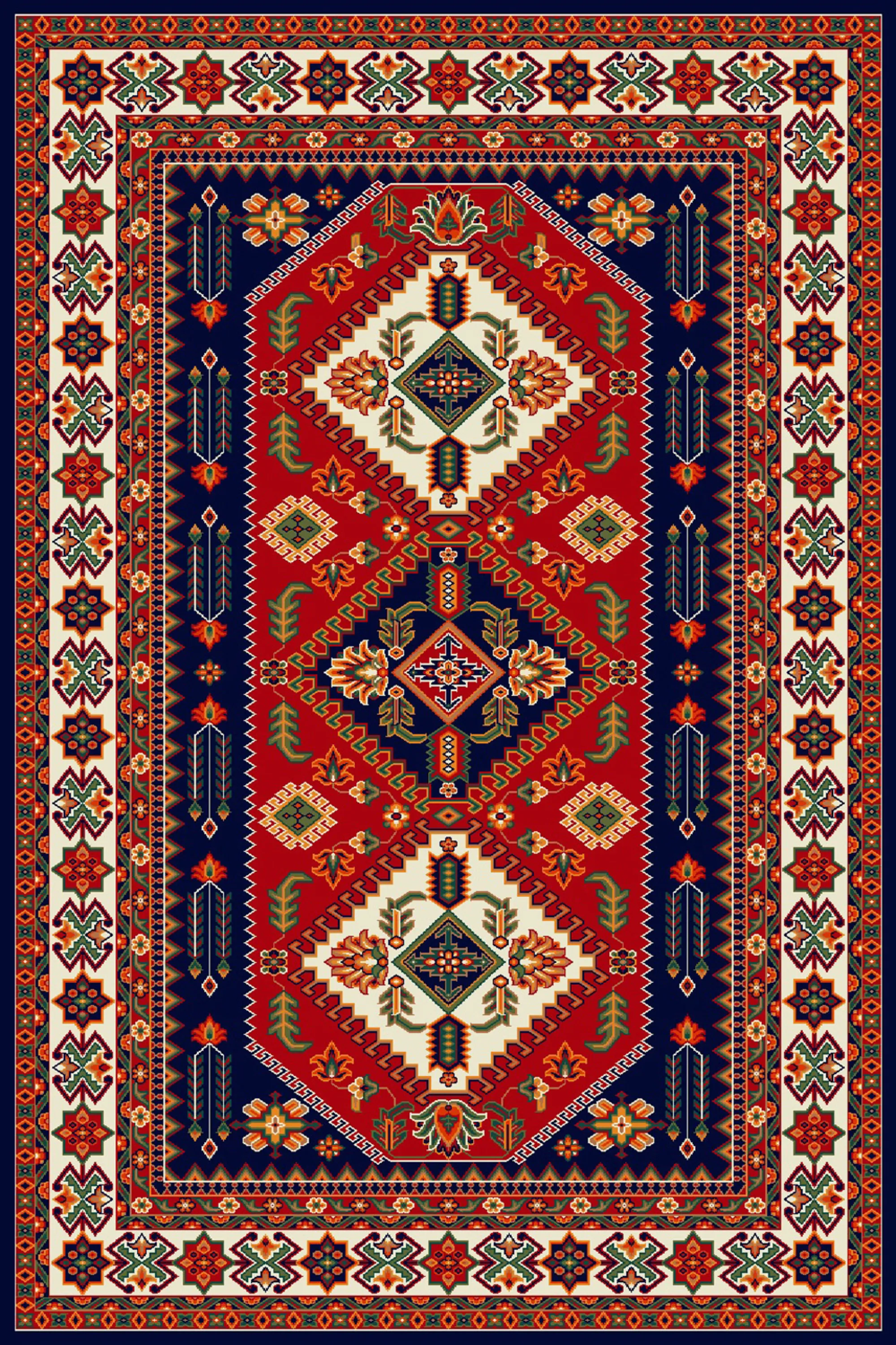 فرش طرح آنیتا سرمه ای کلکسیون گلستان فرش طرح آنیتا سرمه ای کلکسیون گلستان