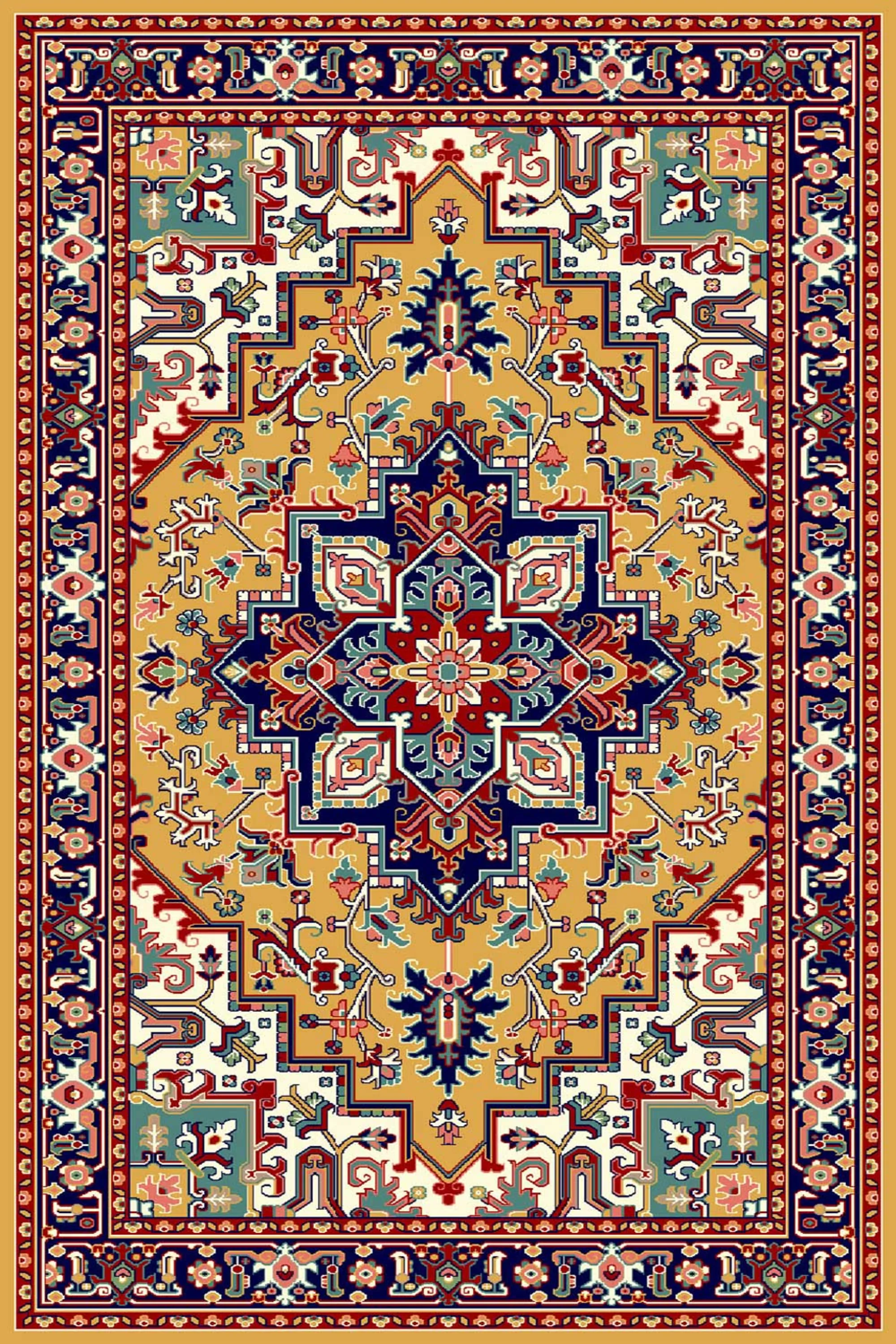 فرش  ساوین طرح هریس 2 عسلی کلکسیون شاهسون فرش  ساوین طرح هریس 2 عسلی کلکسیون شاهسون