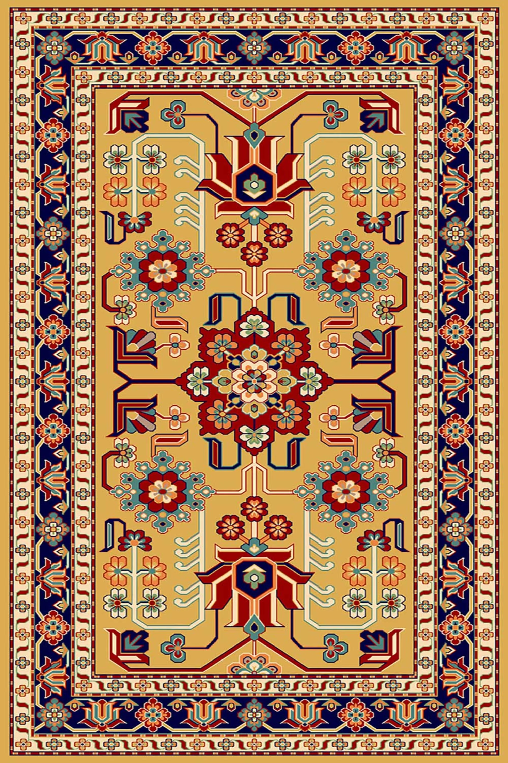 فرش ساوین طرح مهربان2 عسلی کلکسیون شاهسون فرش ساوین طرح مهربان2 عسلی کلکسیون شاهسون