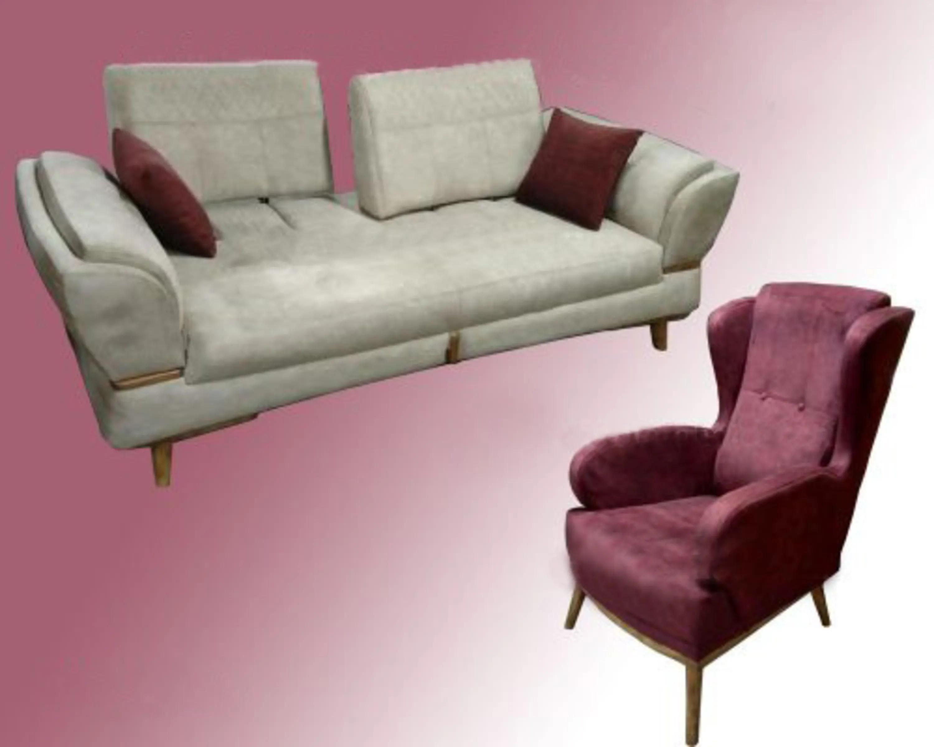 مبل راحتی مدرن مدل شوکا