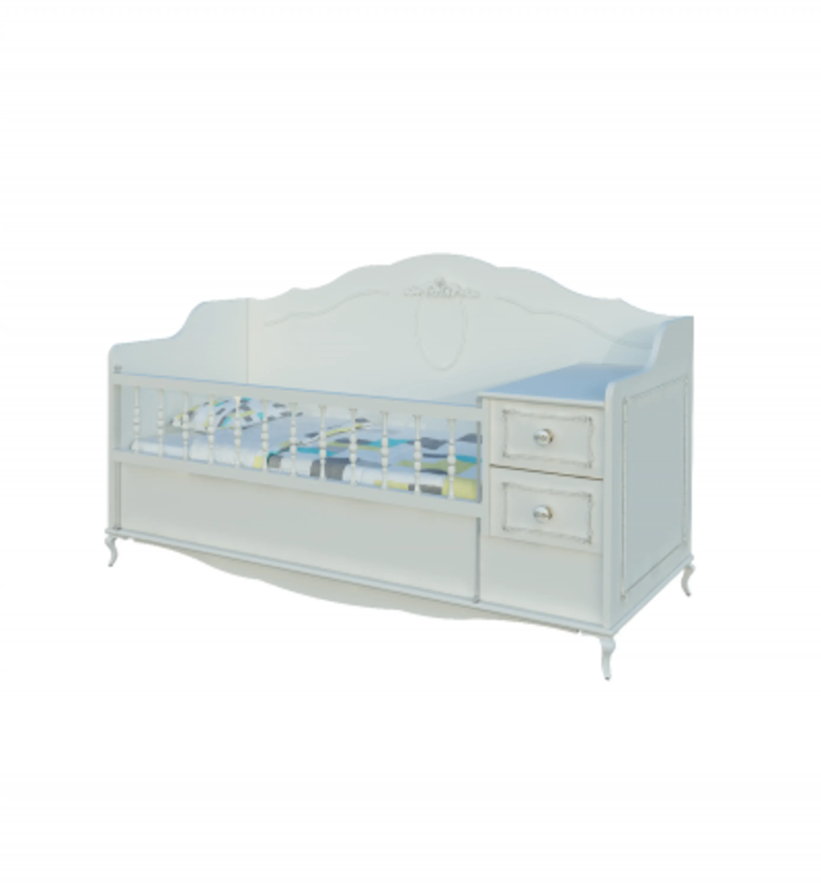 تخت خواب نوزاد رمانسی