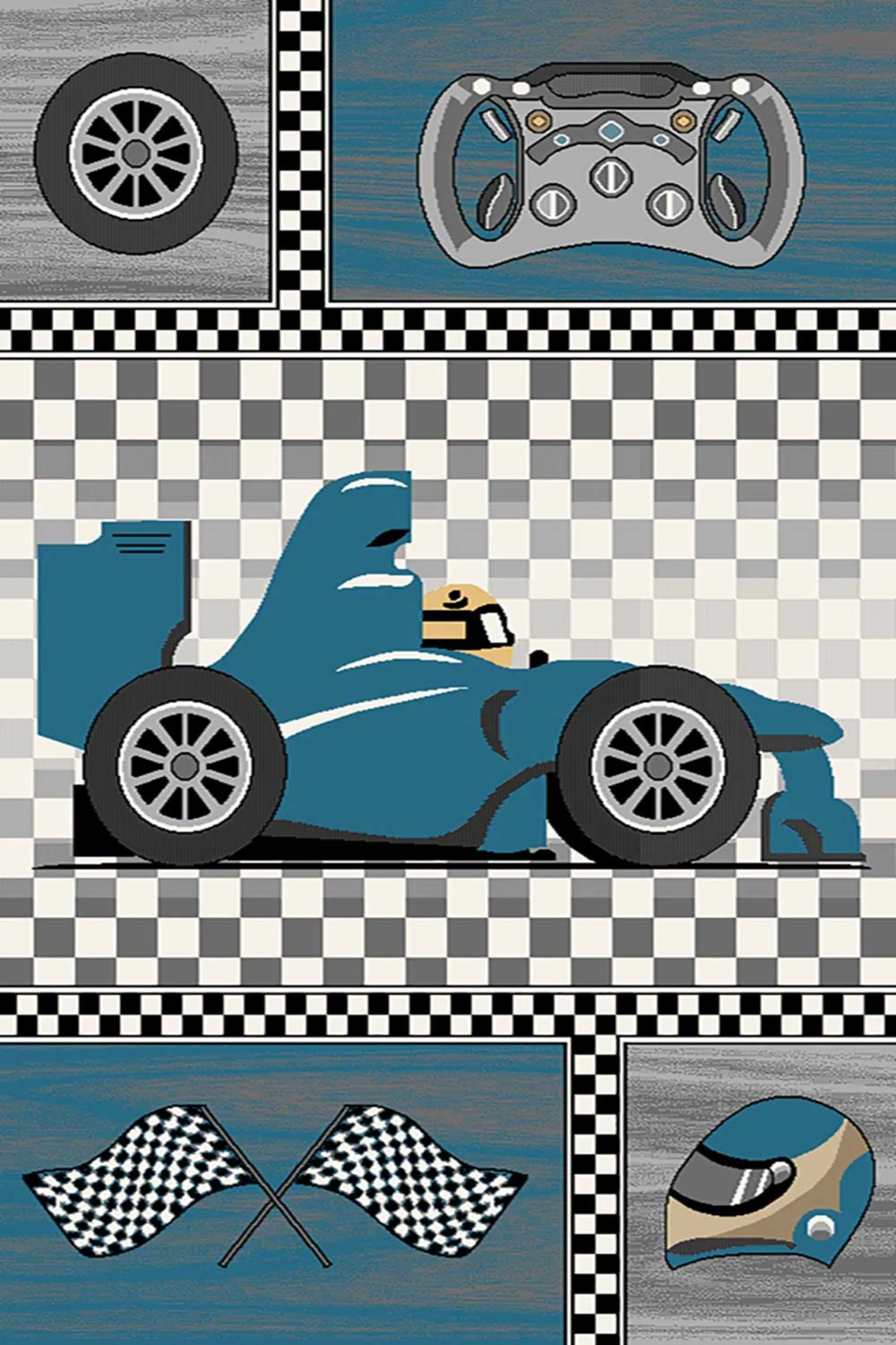 فرش طرح 4060 کرم کلکسیون ویژن فرش طرح 4060 کرم کلکسیون ویژن