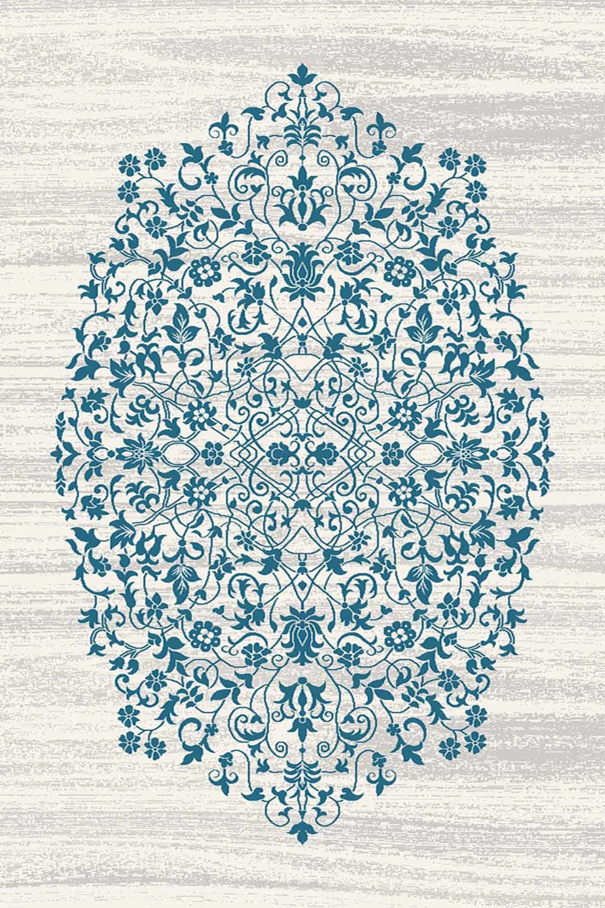 فرش طرح 4052 کرم کلکسیون ویژن