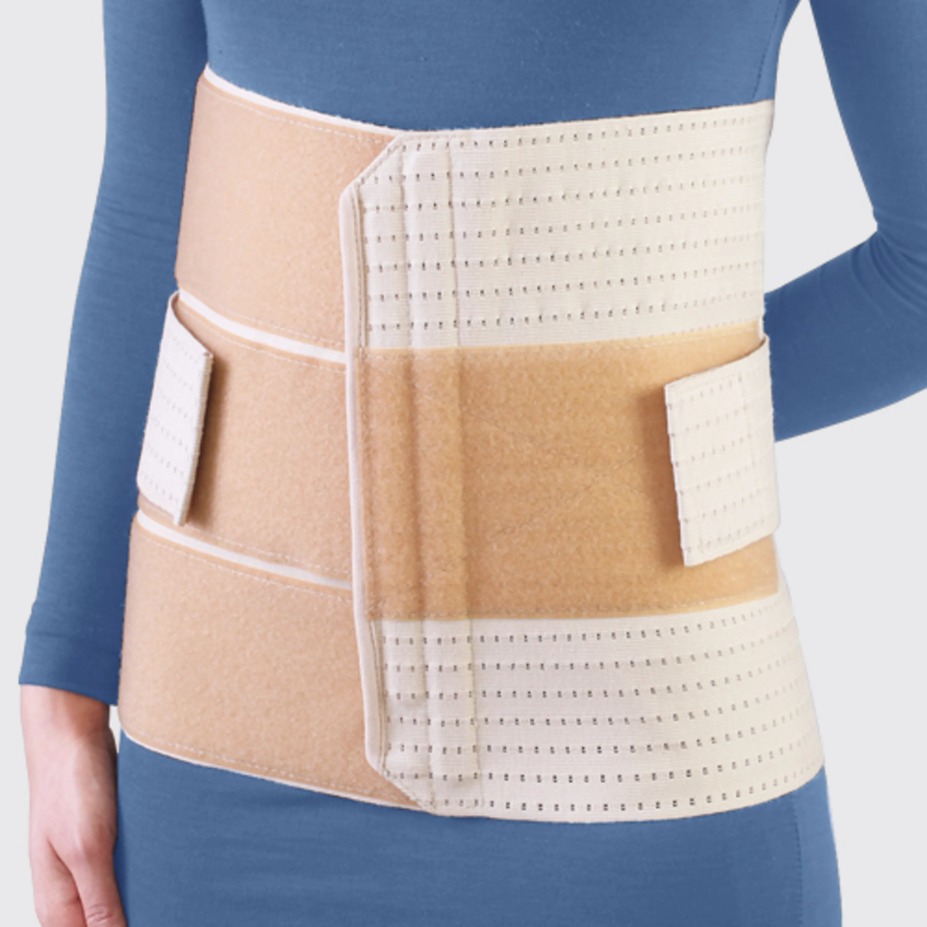 شکم بند لیپوساکشن طب و صنعت Double Rubber Liposuction Abdominal Binder شکم بند لیپوساکشن طب و صنعت Double Rubber Liposuction Abdominal Binder