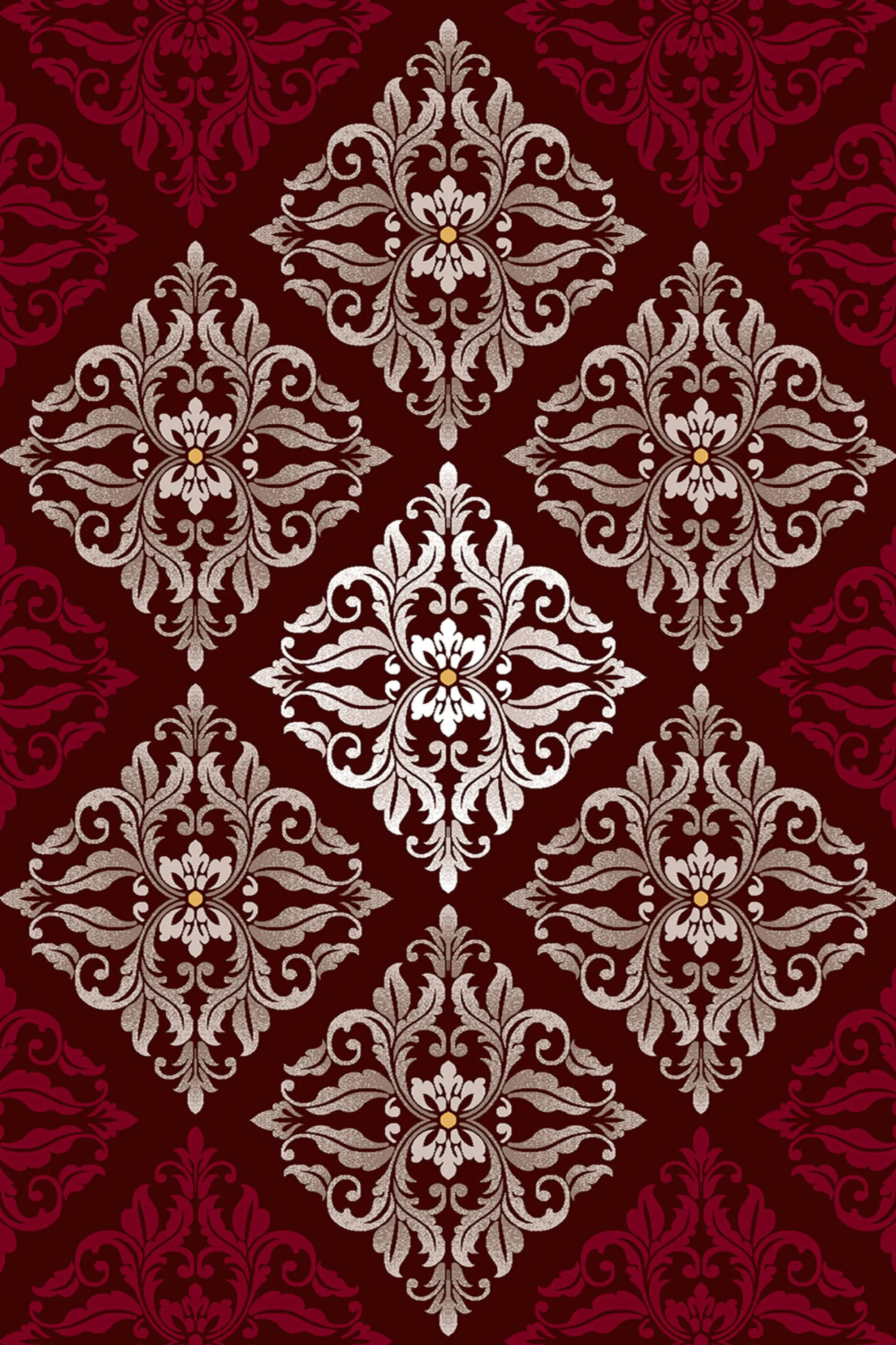 فرش ساوین طرح کرانه قهوه ای کلکسیون صدف فرش ساوین طرح کرانه قهوه ای کلکسیون صدف