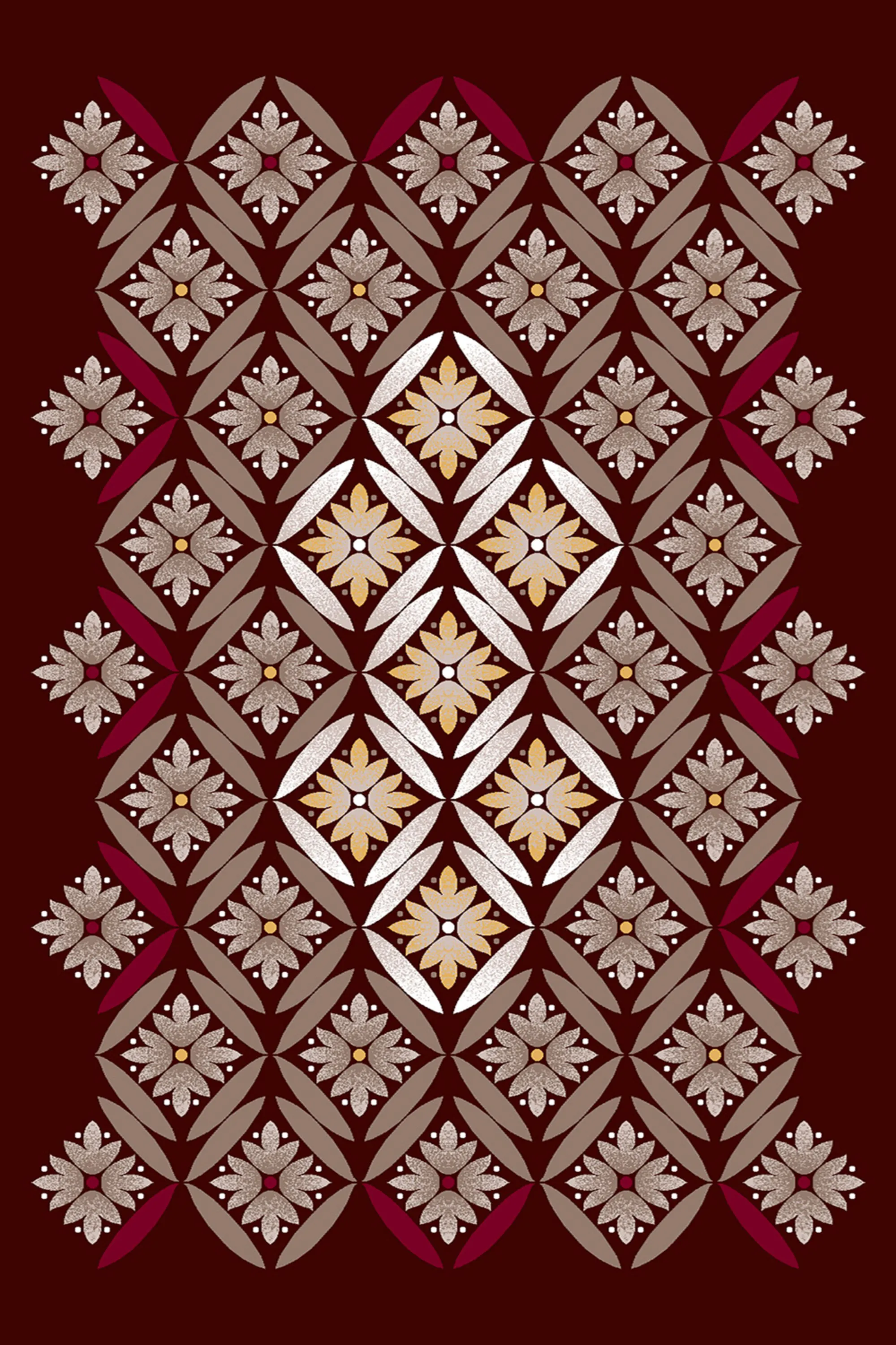 فرش ساوین طرح رایان قهوه ای کلکسیون صدف فرش ساوین طرح رایان قهوه ای کلکسیون صدف