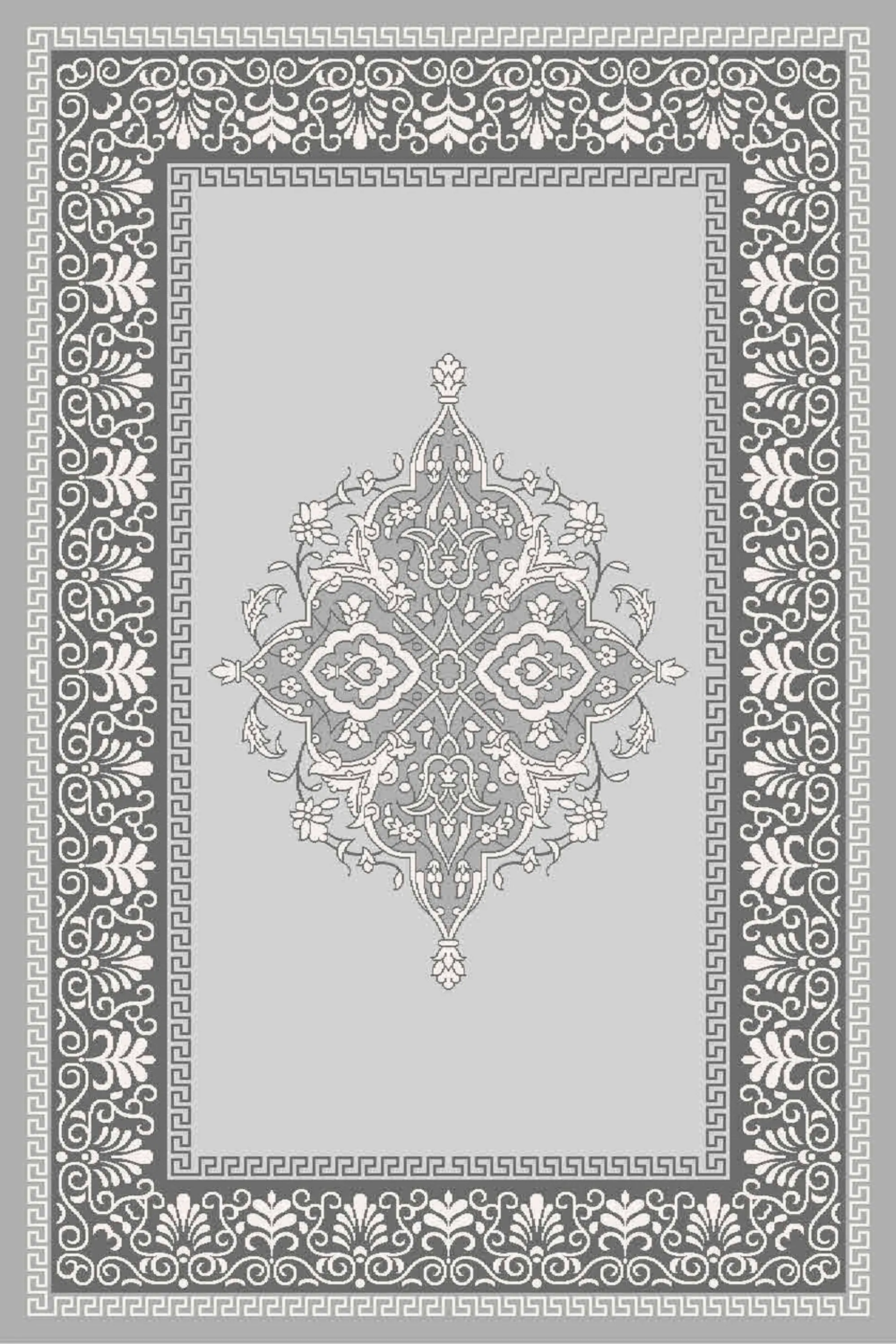 فرش ساوین طرح 7403 نقره ای روشن کلکسیون آویژه فرش ساوین طرح 7403 نقره ای روشن کلکسیون آویژه