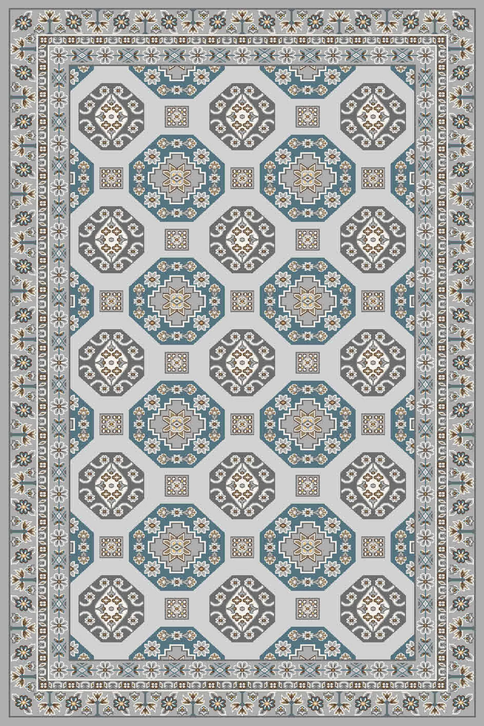 فرش ساوین طرح 7400 نقره ای روشن کلکسیون آویژه فرش ساوین طرح 7400 نقره ای روشن کلکسیون آویژه