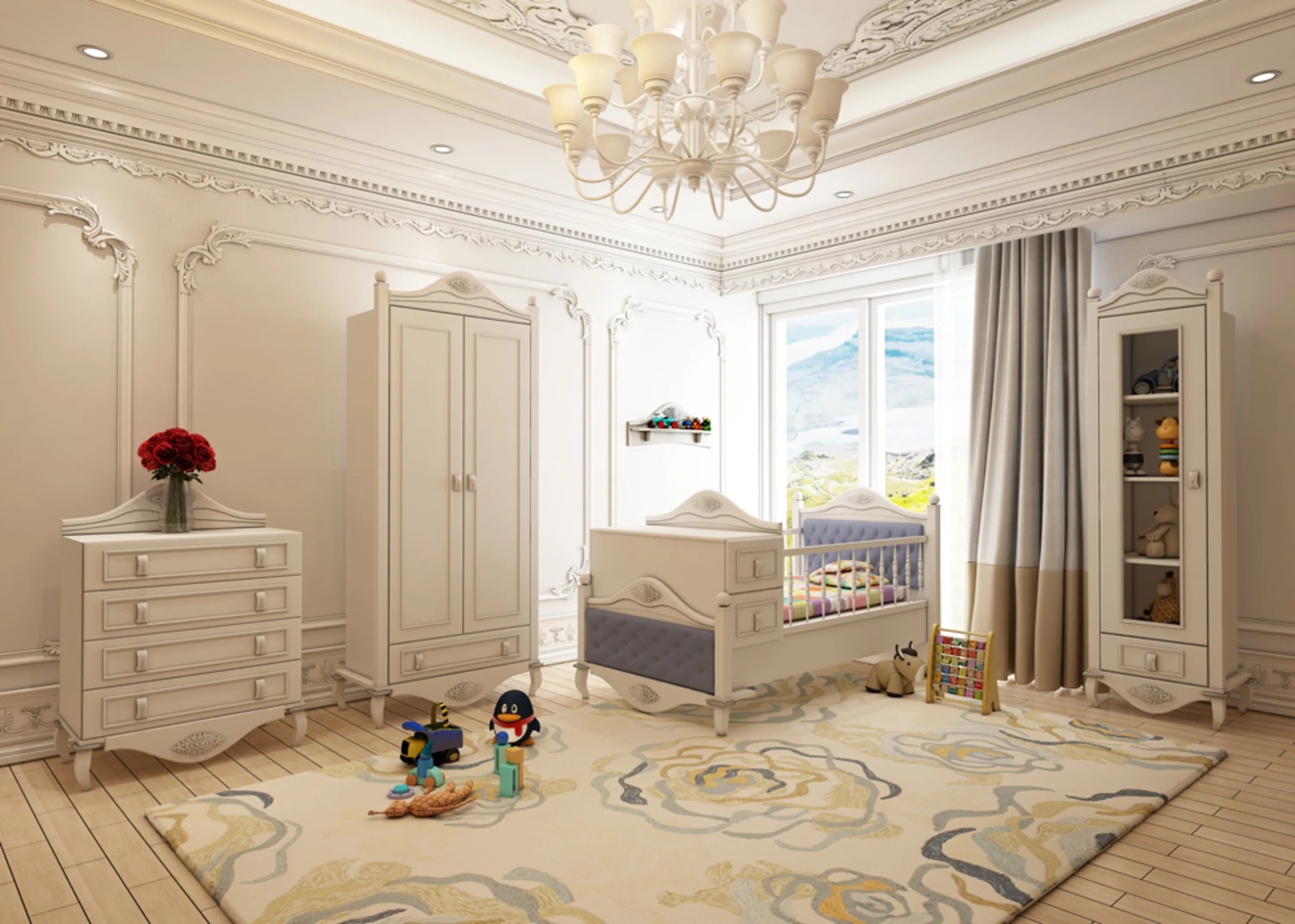 سرویس خواب نوزاد الیزا سرویس خواب نوزاد الیزا