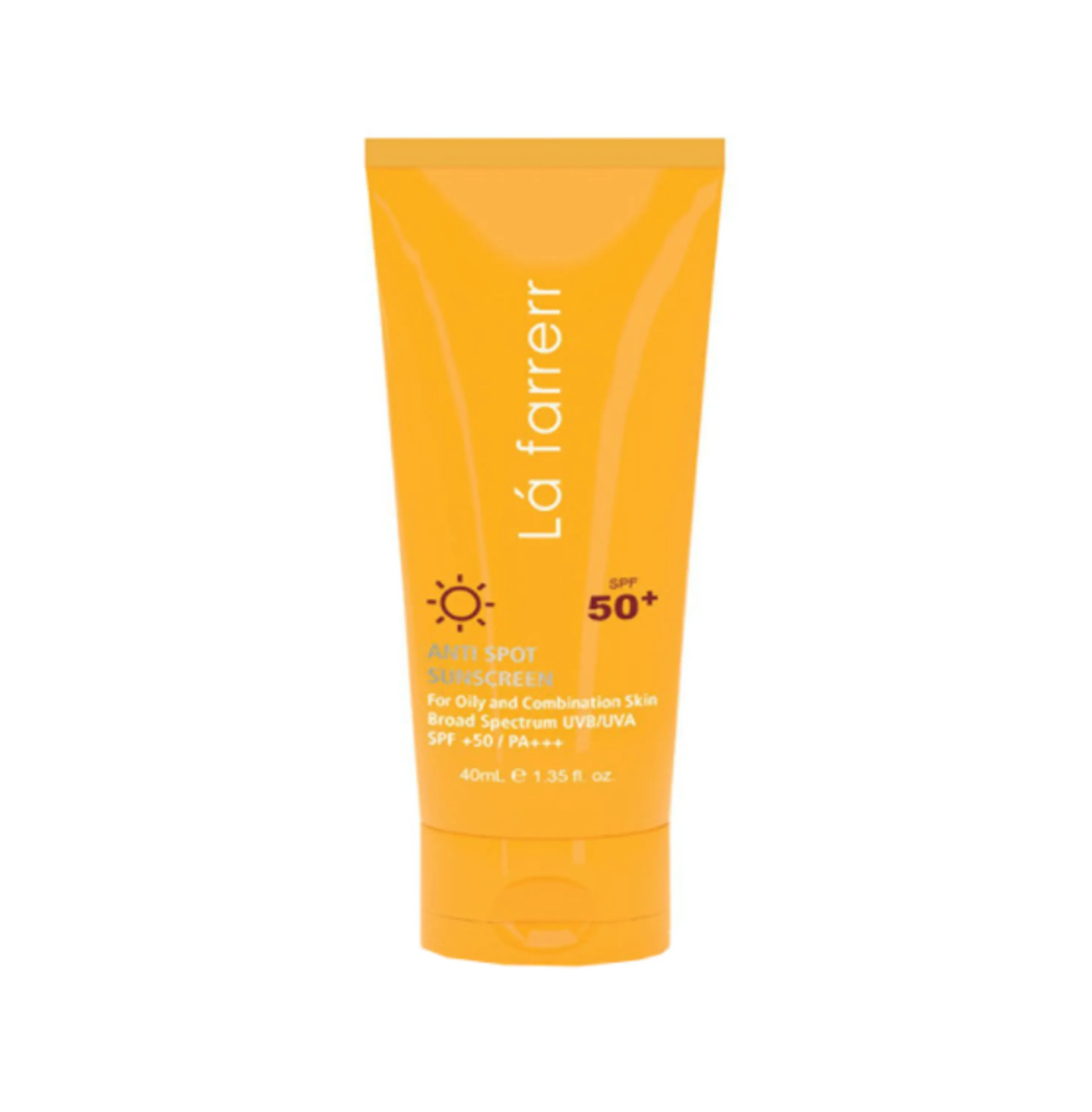 کرم ضد آفتاب و ضد لک پوست چرب Lafarrerr SPF 50 کرم ضد آفتاب و ضد لک پوست چرب Lafarrerr SPF 50