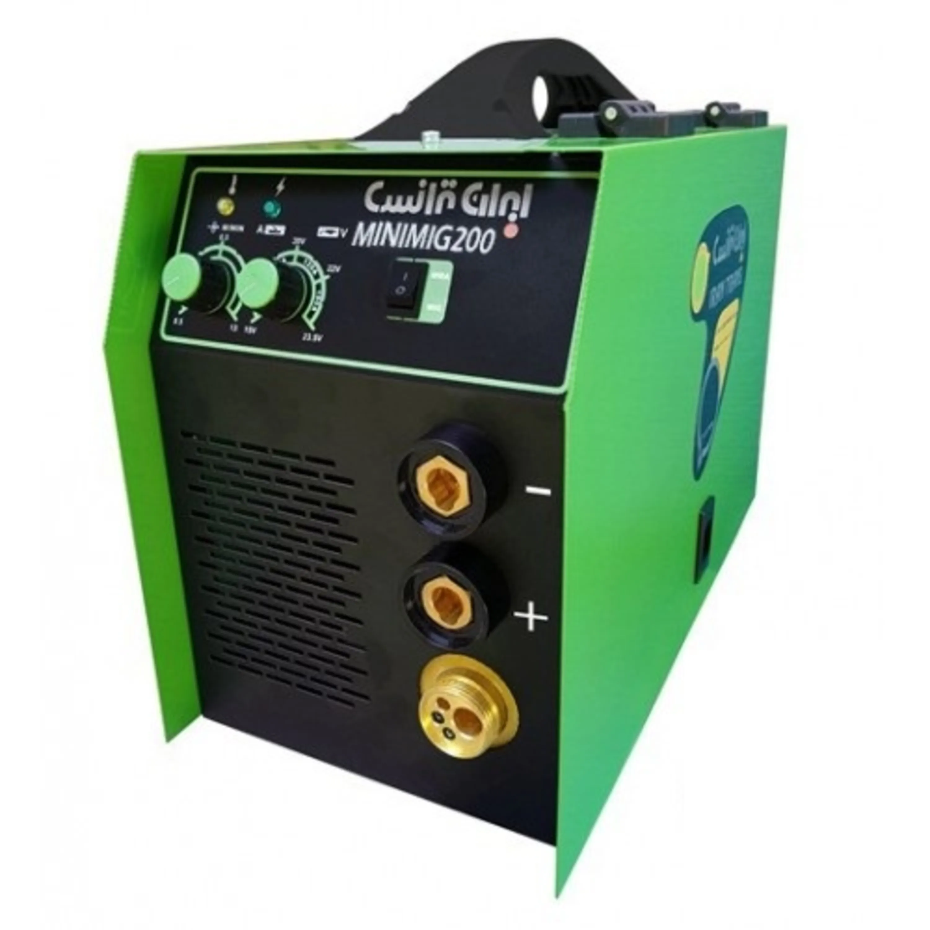 دستگاه جوش اینورتر میگ مگ (co2)و الکترود MINIMIG200ایران ترانس دستگاه جوش اینورتر میگ مگ (co2)و الکترود MINIMIG200ایران ترانس