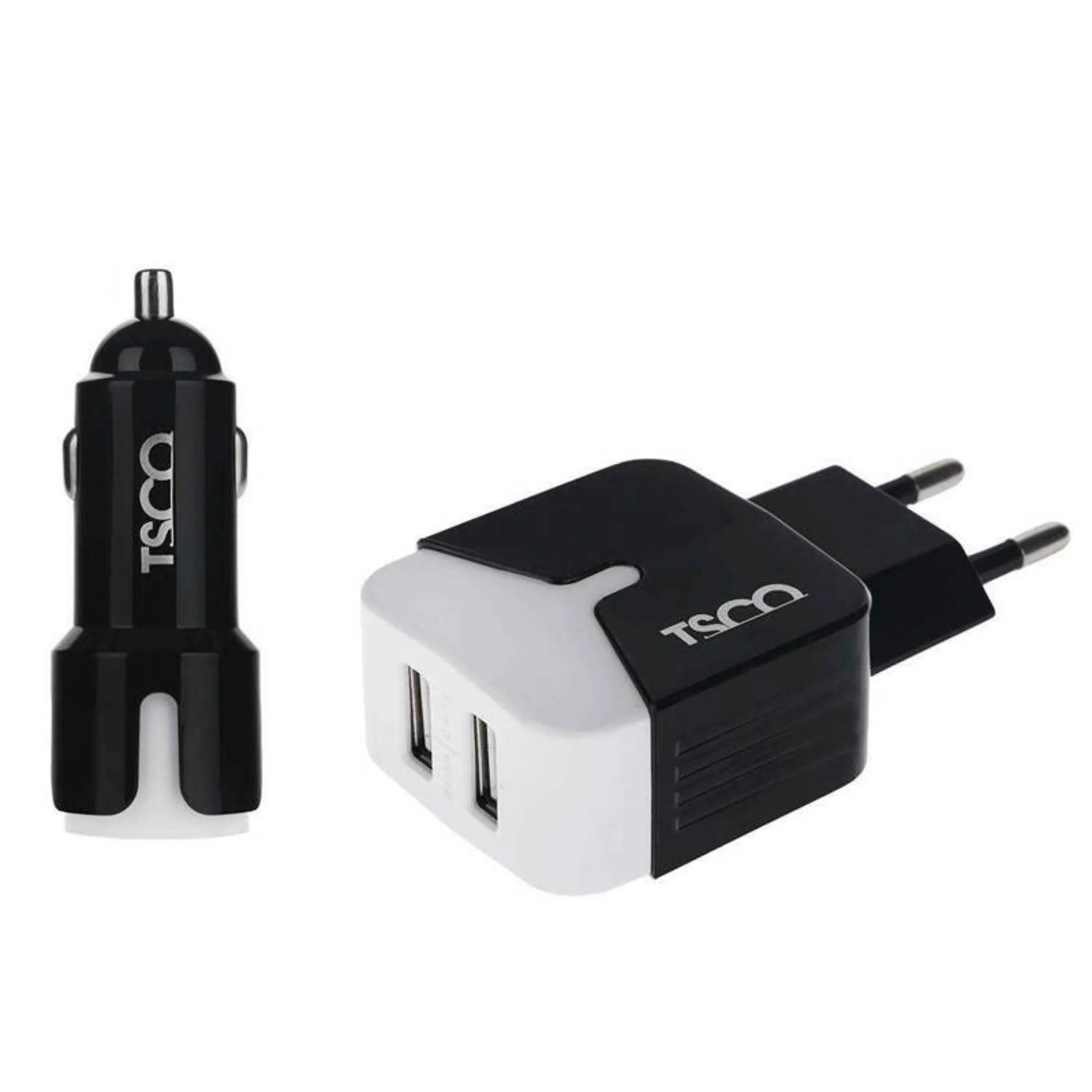 شارژر + شارژر فندکی TSCO TTC41 + کابل میکرو یو اس بی