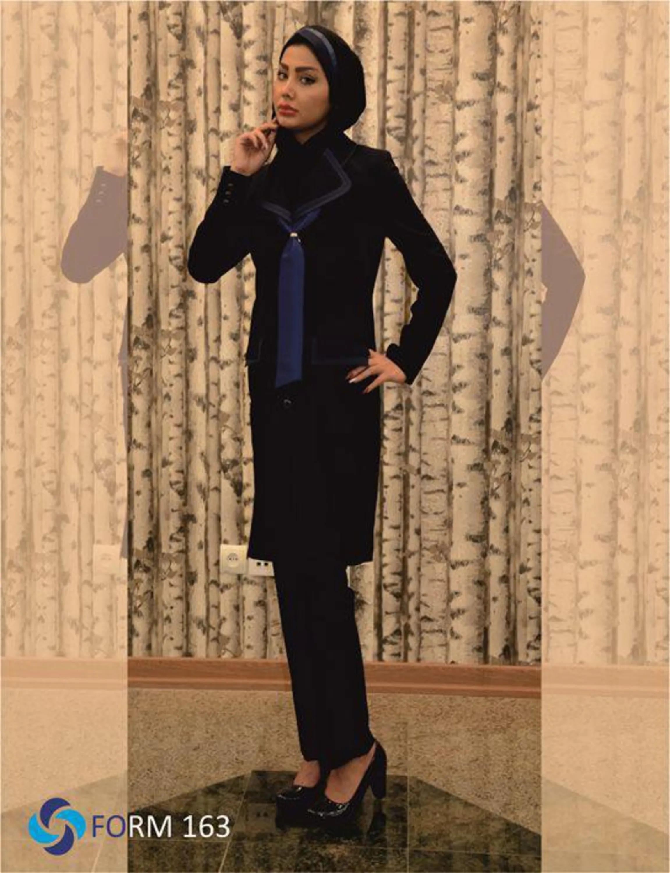 مانتو و شلوار اداری کد 163 مانتو و شلوار اداری کد 163