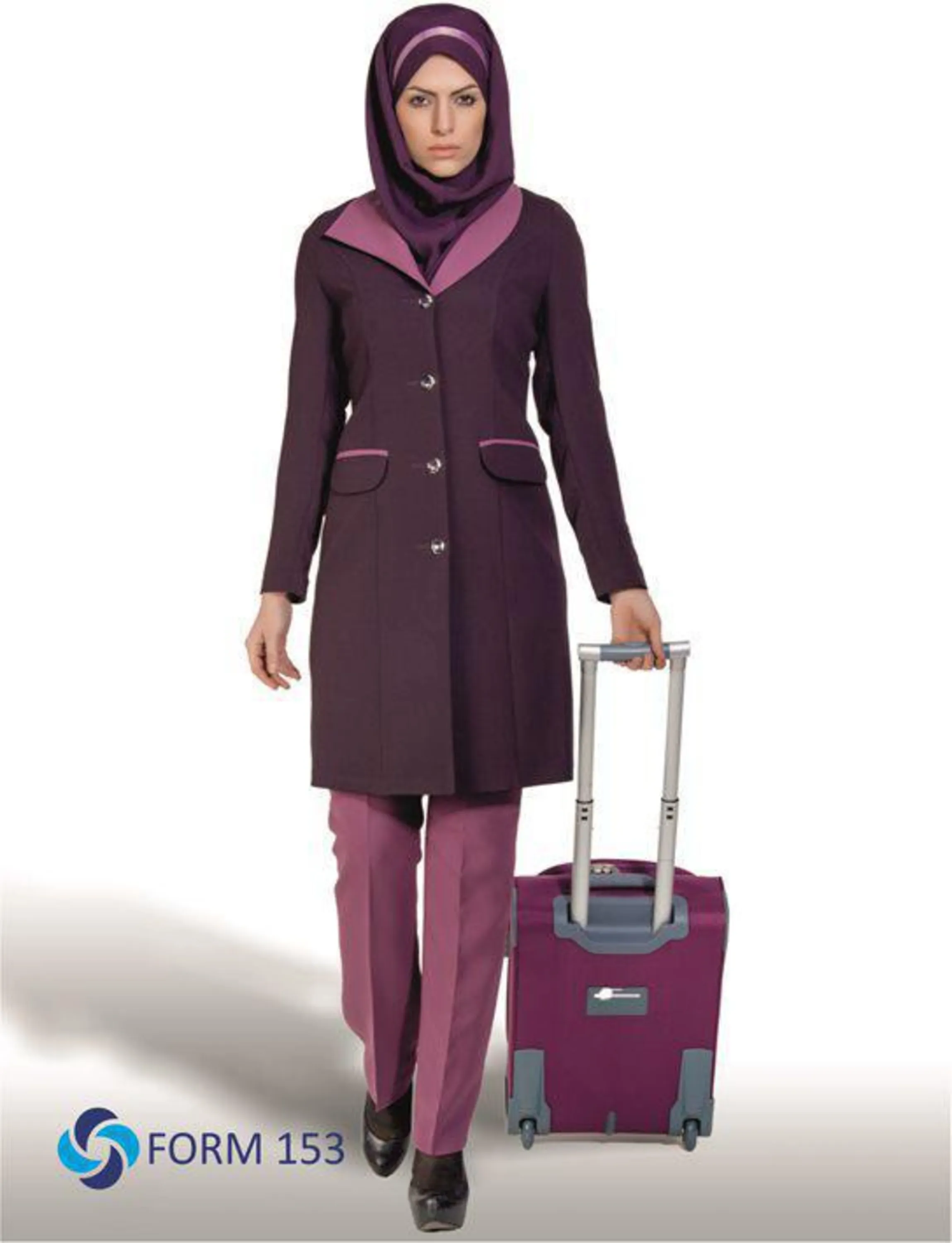 مانتو و شلوار اداری مدل فاستونی یقه آرشال امریکایی کد 153 مانتو و شلوار اداری مدل فاستونی یقه آرشال امریکایی کد 153